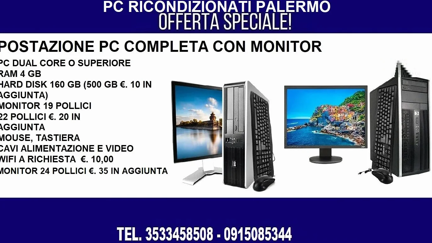 KOMPLETNA POSTACJA INFORMACYJNA PC Stałe UŻYWANE KOMPUTER