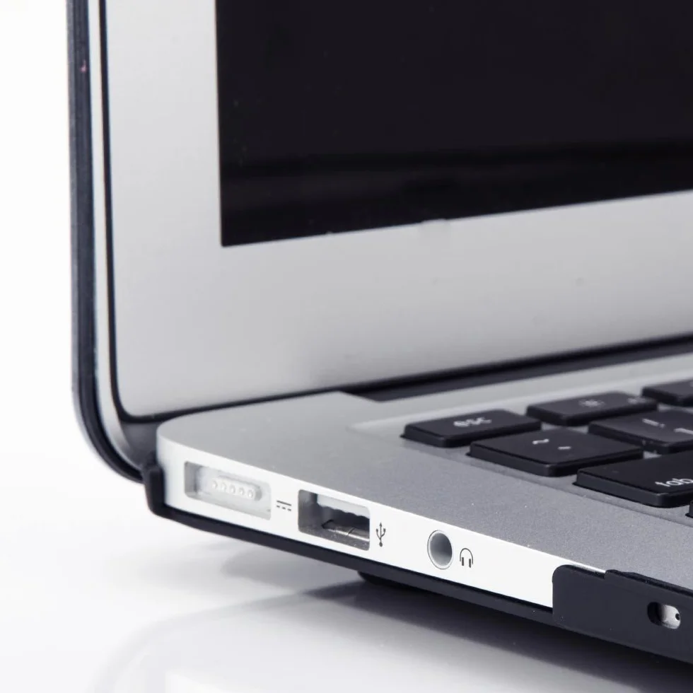 KECC Etui do MacBook Air 13 cali etui ochronne Case Cover MacBook Air 13.3 etui {A1466/A1369} (marmur biały, różowy, czarny)