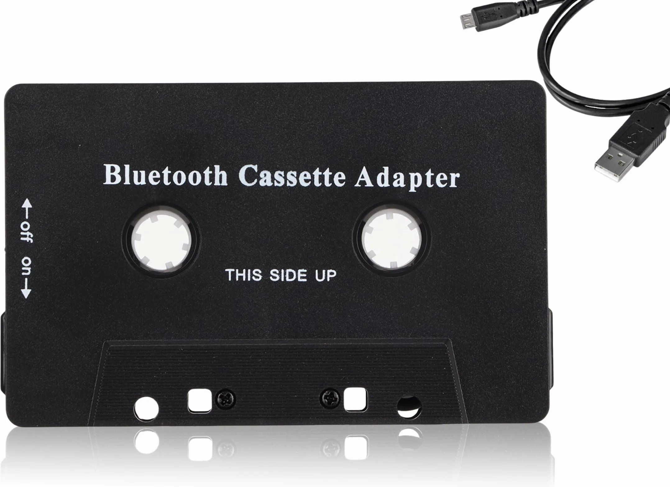 Bluetooth Kaseta Adapter z Redukcją Szumów Stereo Odbiornik Aux do Samochodu