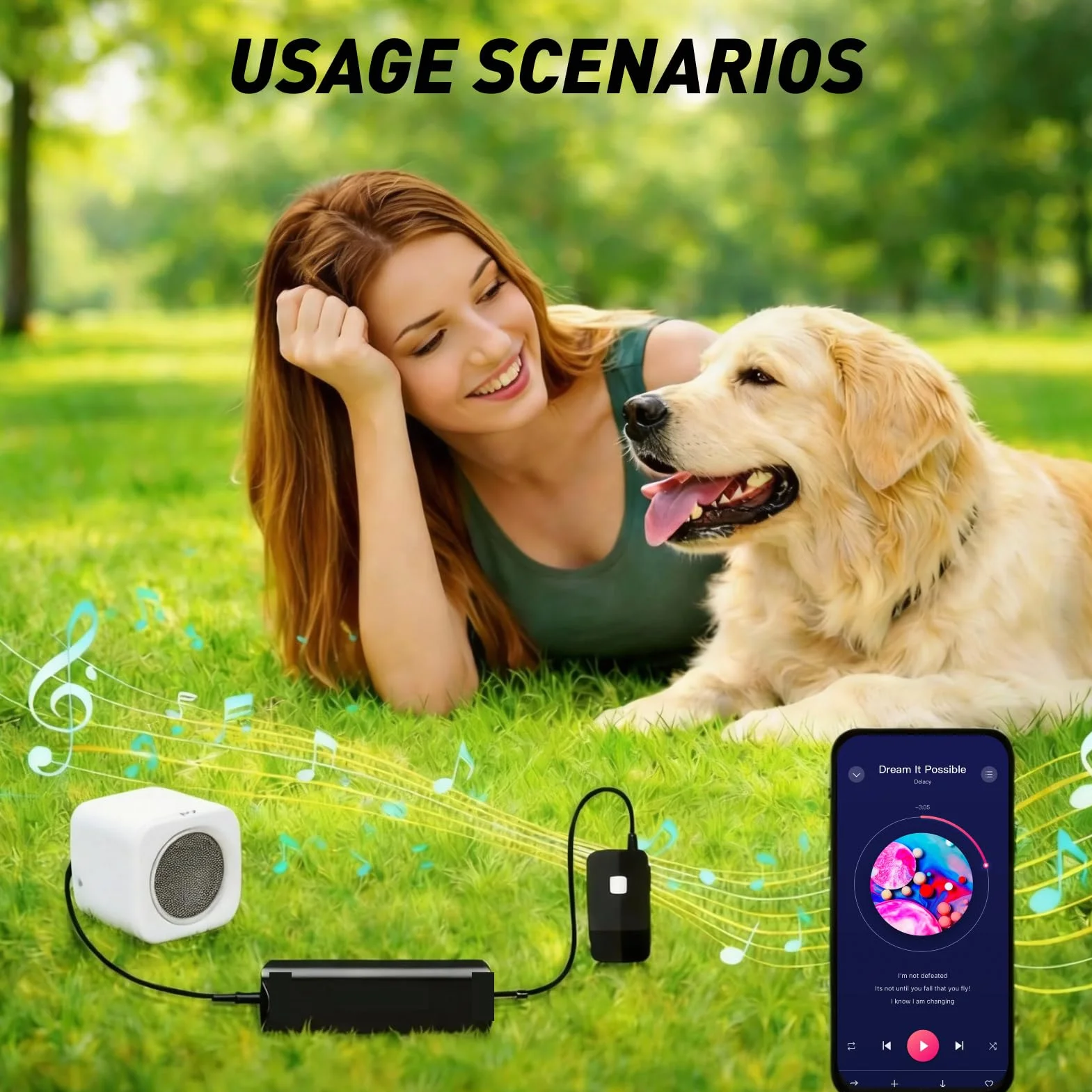 Izolator szumów gruntu, z kablem audio 3,5 mm, izolator szumów z pierścieniem uziemienia redukuje szumy, kompaktowy przenośny do samochodowych systemów audio i stereo do domu do odbiorników