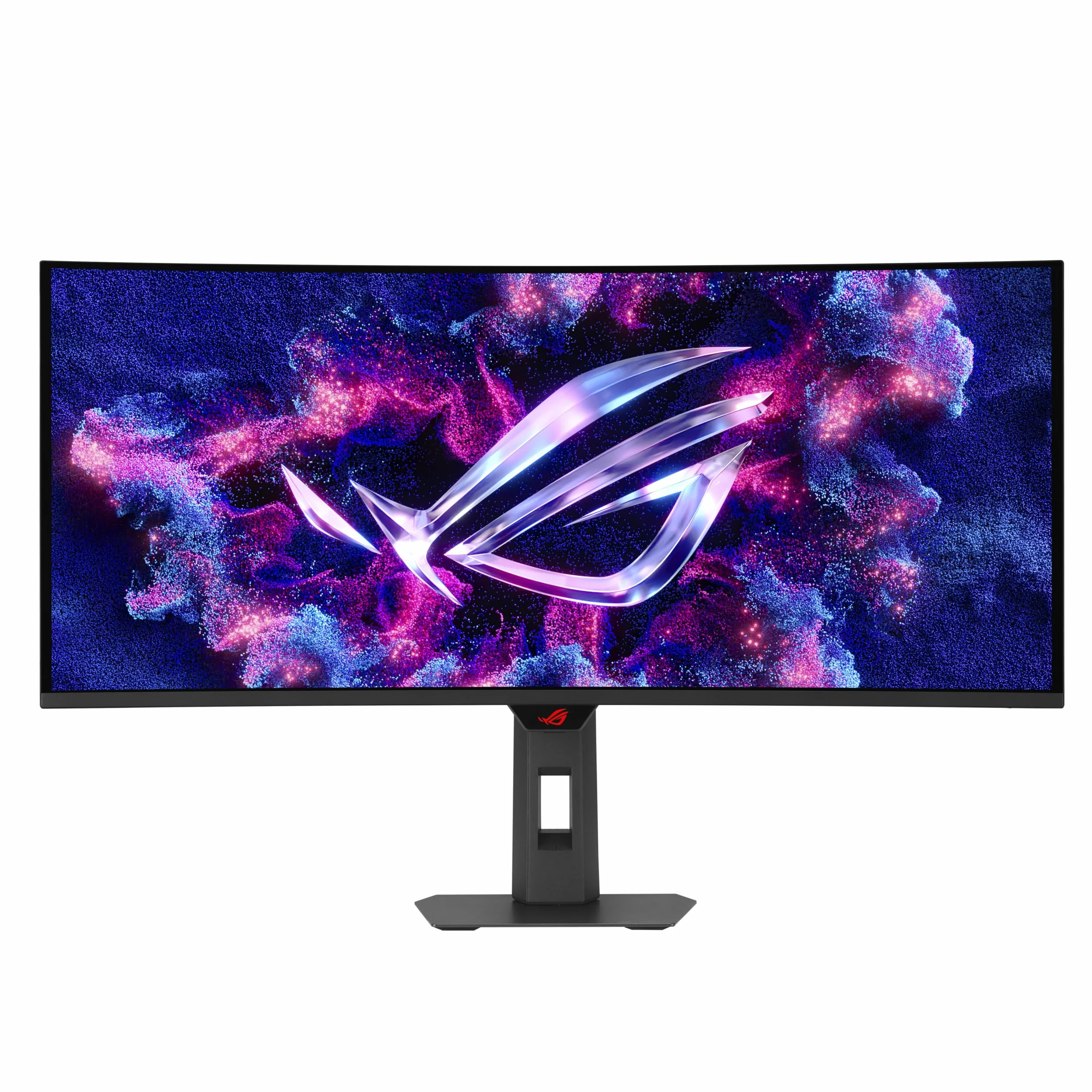 ASUS ROG Strix OLED XG34WCDMTG, zakrzywiony monitor do gier, 34", QD-OLED (3440 x 1440), 0,03 ms Response Time, 240 Hz, kompatybilny z FreeSync i G-Sync, WiFi 6, Dolby Vision i Atmos, czarny