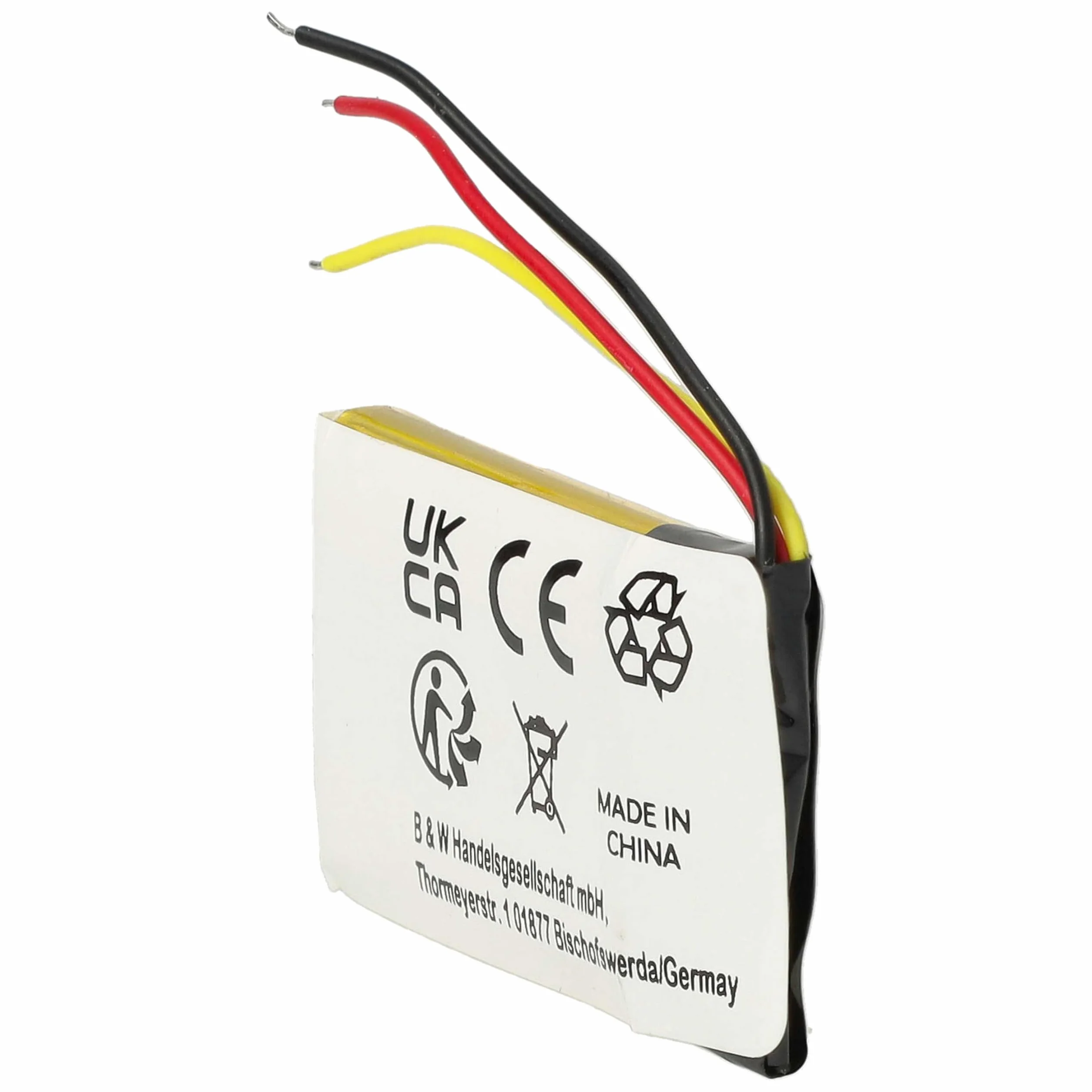 vhbw Bateria zamienna do Mio 338040000101, 402035 (1ICP5/21/36) do bezprzewodowych słuchawek (240 mAh, 3,7 V, litowo-polimerowy)