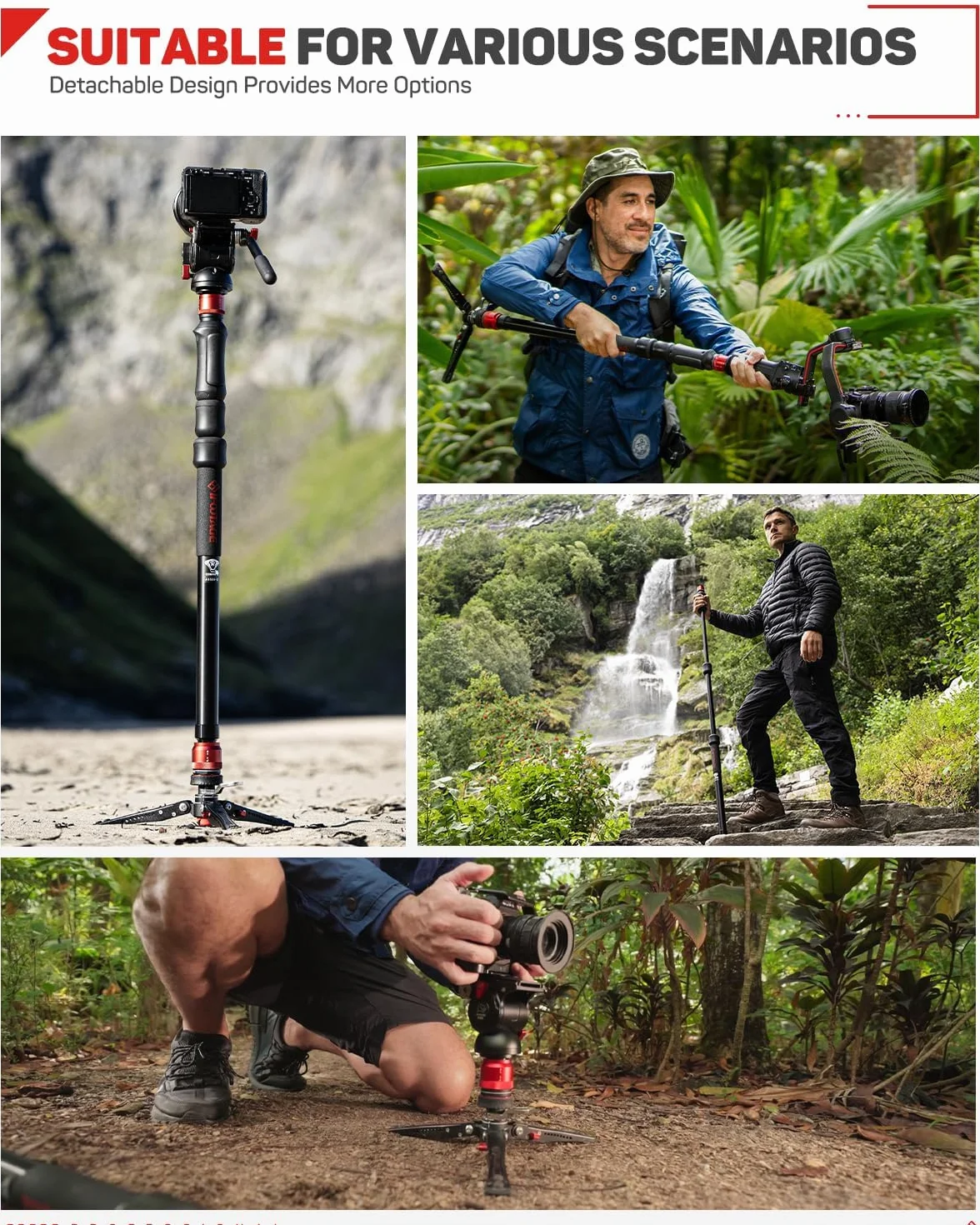 IFOOTAGE Cobra 3 Strike Monopod A150S-