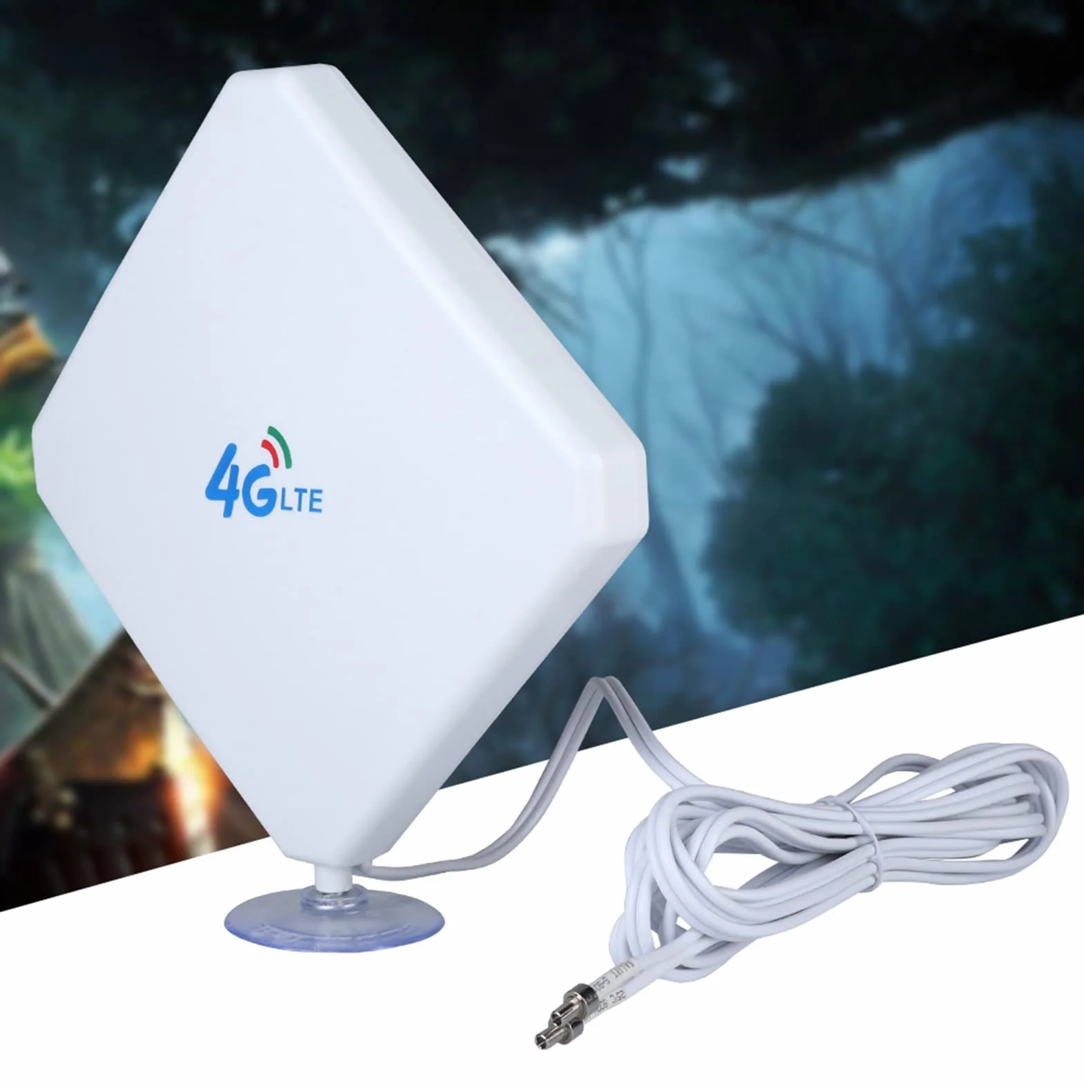 4G LTE 3G 4 wysoka wydajność antena 35 dBi wzmacniacz sieciowy, 4 G LTE WiFi Router wzmacniacz sygnału, biały