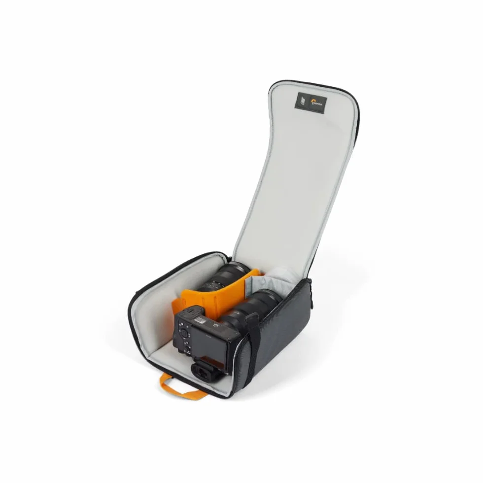 Lowepro Trekker Lite BP 250, plecak na aparat, ze zdejmowaną wkładką, z systemem pasków na akcesoria, torba na aparat bez lustra, kompatybilny z Sony Alpha 7, szary