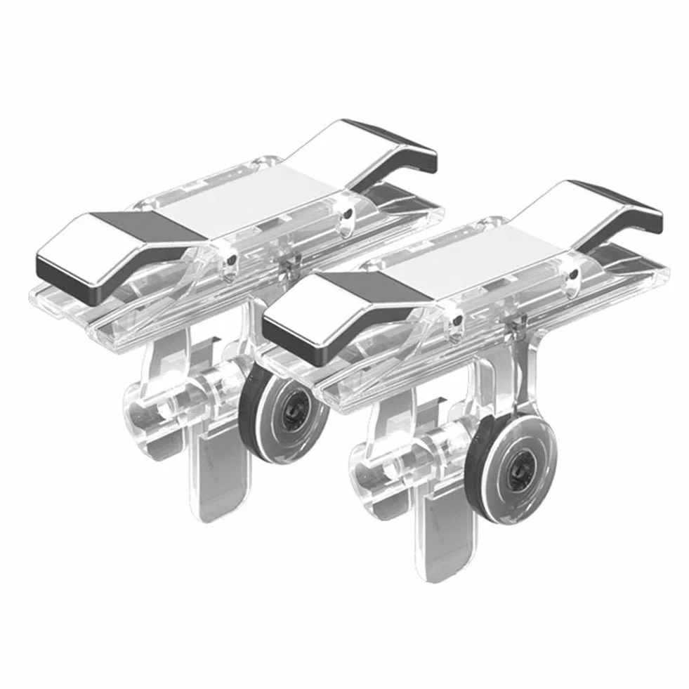 Akaddy 2 szt. mobilny kontroler do gier L1R1 wyzwalacz strzelanka PUBG