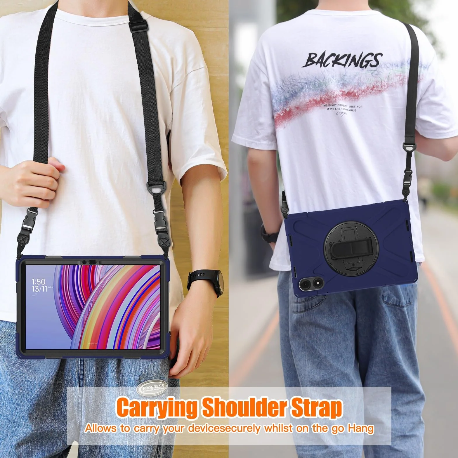 Pełne etui ochronne Kompatybilny z etui Xiaomi Redmi Pad Pro 12,1"/Poco Pad 12,1", wytrzymałe, odporne na wstrząsy etui chroniące przed upadkiem. Kompatybilny z etui dziecięcym Redmi Pad Pro 12,1". Os