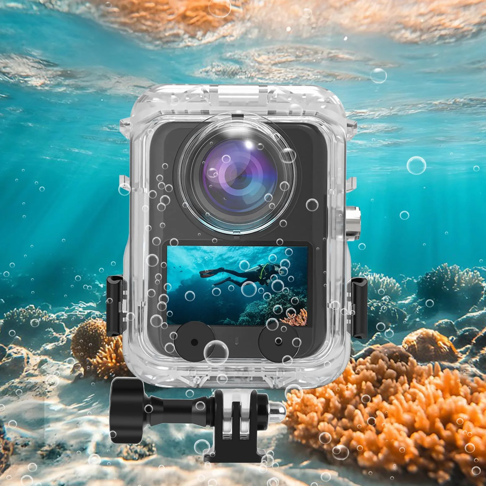 Wodoodporna obudowa do nurkowania dla DJI Osmo 360, 40M obudowa do aparatu podwodnego