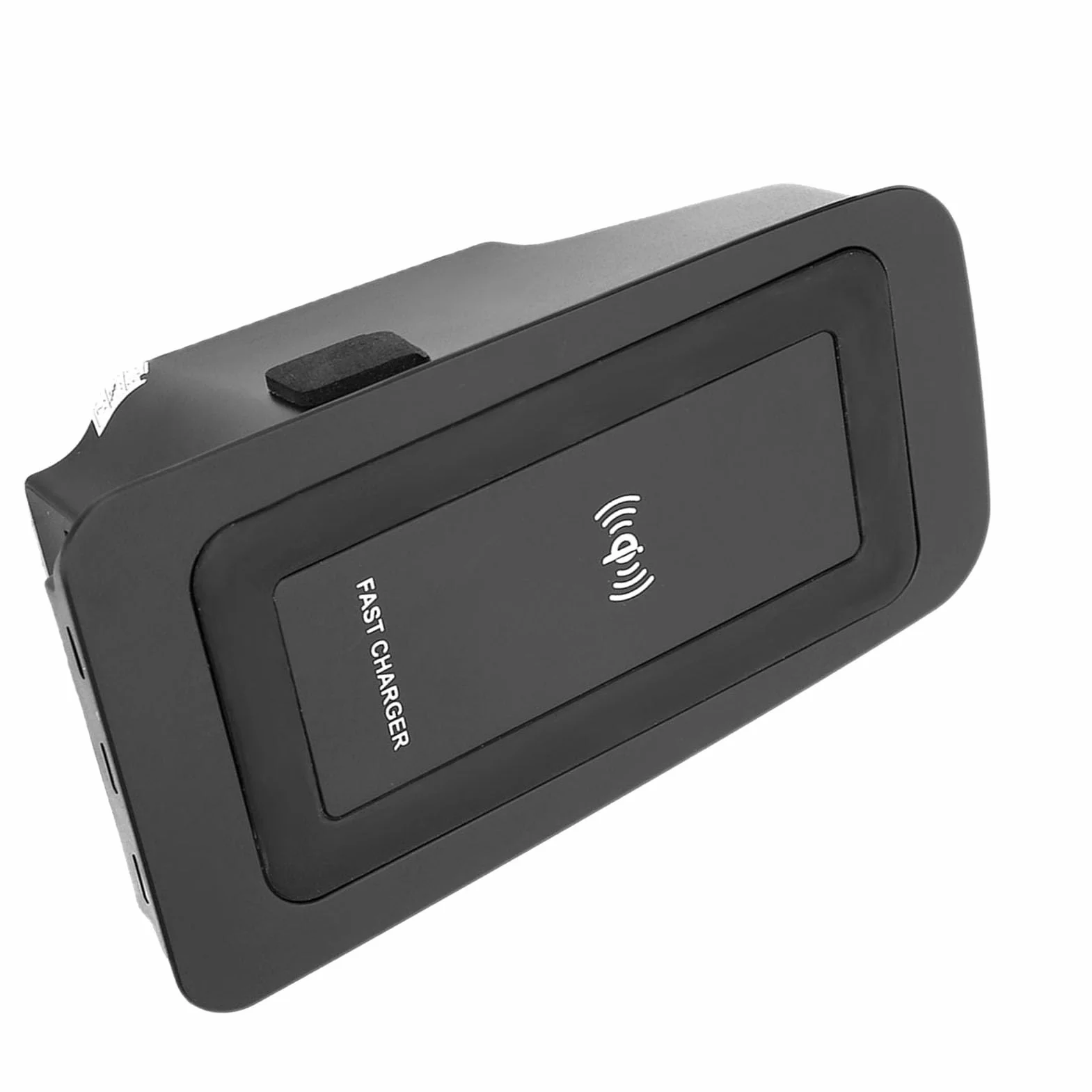 Bezprzewodowa ładowarka Samochodowa 15W, ładowarka Indukcyjna, Szybka ładowarka do Telefonu, Podkładka z ochroną przeciwprzepięciową, Konsola środkowa Panel Akcesoriów Pasuje do