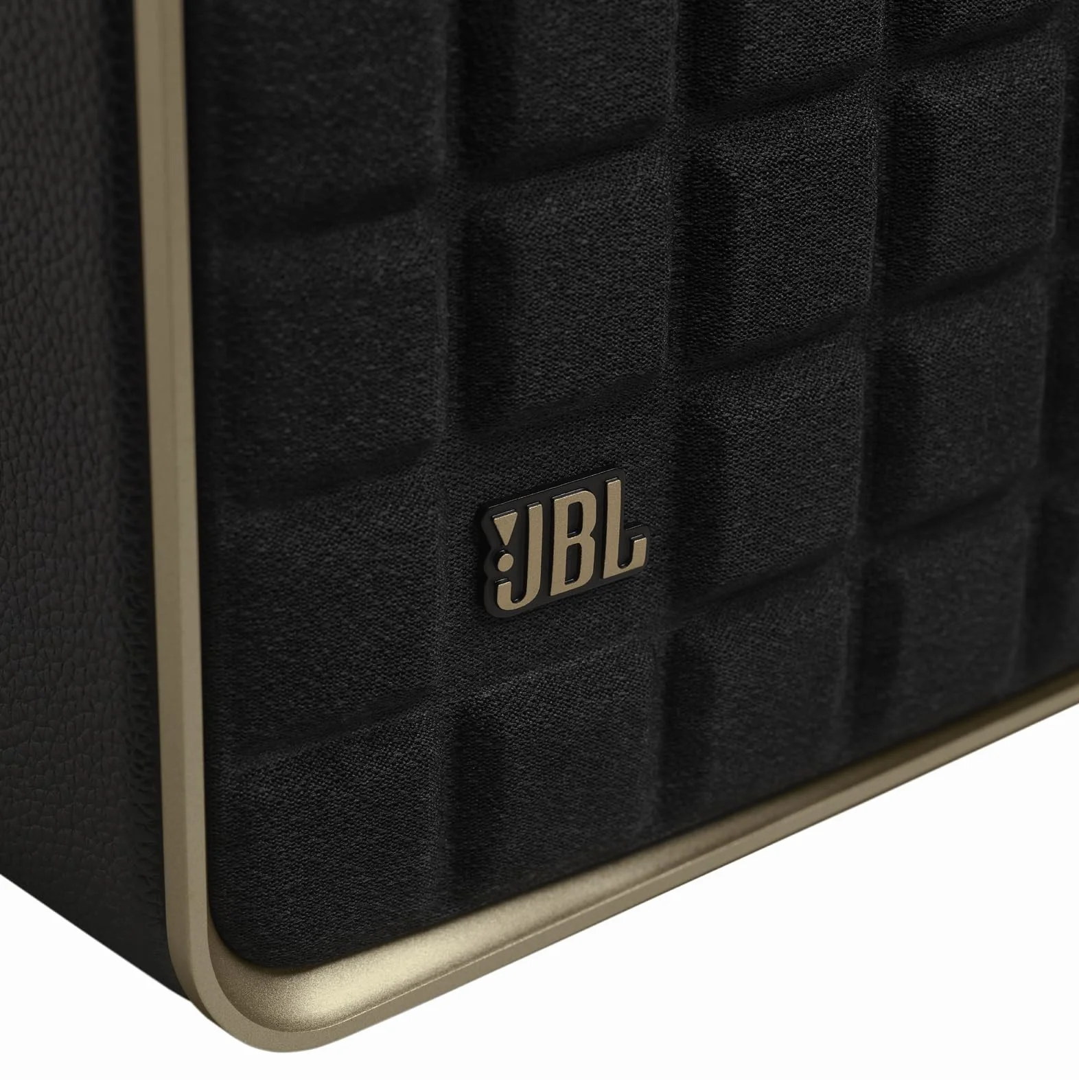 JBL Authentics 200, Inteligentny Głośnik Domowy z Wi-Fi, Bluetooth, Dźwiękiem Stereo i Mocnym Basem, Kompatybilny z Alexa i Google Home, w Stylu Retro