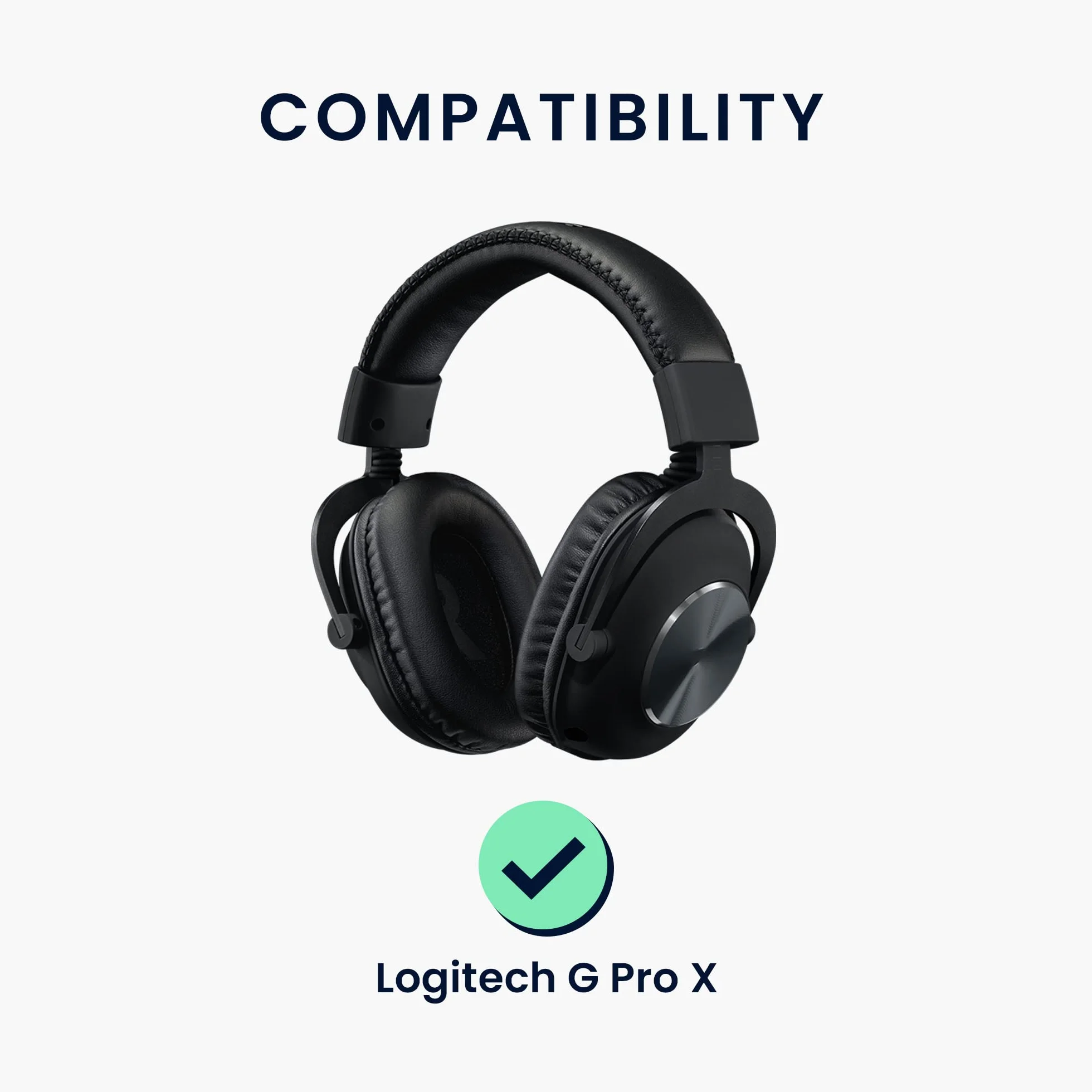 kwmobile Mikrofon zamienny kompatybilny z zestawem słuchawkowym Logitech G Pro X - mikrofon do słuchawek gamingowych z 3,5 mm wtykiem typu "jack" - czarny