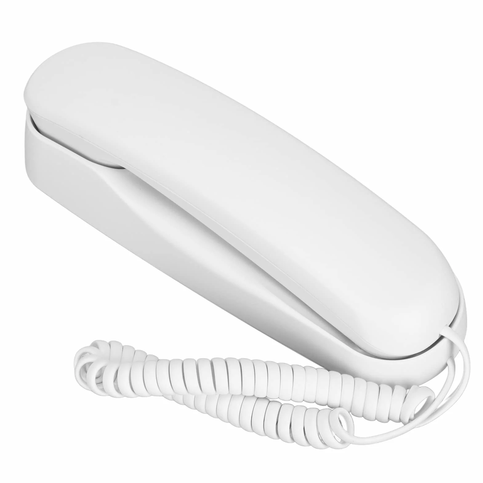 Przewodowy telefon stacjonarny, telefon przewodowy, telefon przewodowy Obsługa pauzy Ponowne wybieranie ostatniego numeru Telefon stacjonarny do montażu na ścianie z podświetlanymi klawiszami do dom