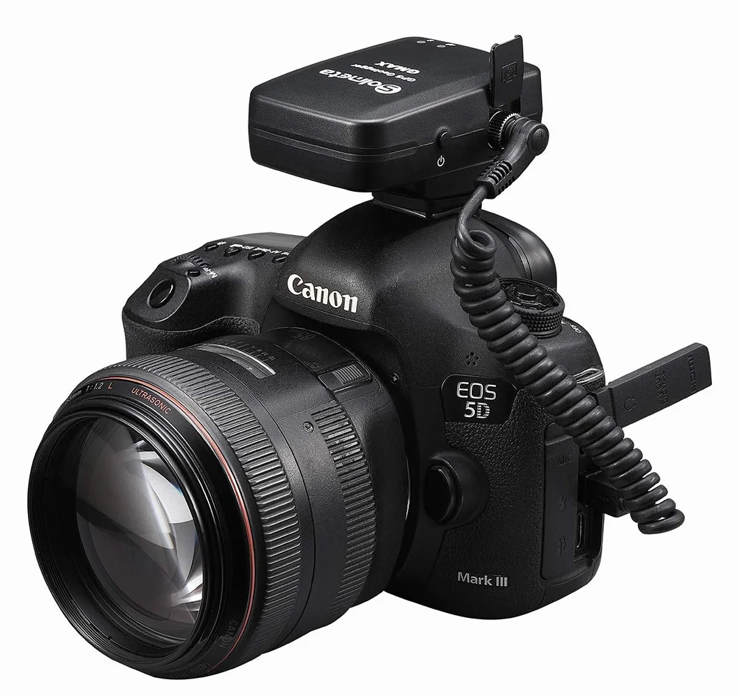 Odbiornik GPS GMAX EOS2 Geotagger z funkcją Bluetooth do Canon GP-E2 i innych funkcji