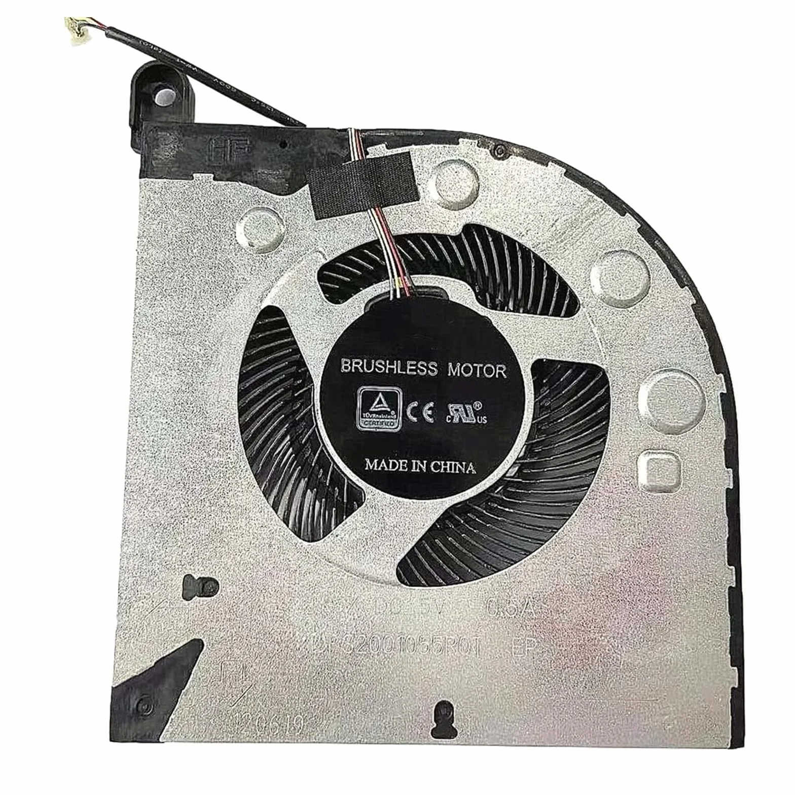 MAHIE Nowy wentylator procesora GPU wentylator kompatybilny dla Lenovo Legion Y730 Y740 Y9000K 4 PIN Radiator 2019 ND85C10-18B02 ND85C11-18B04 Cheerfully (Color : CPU FAN)