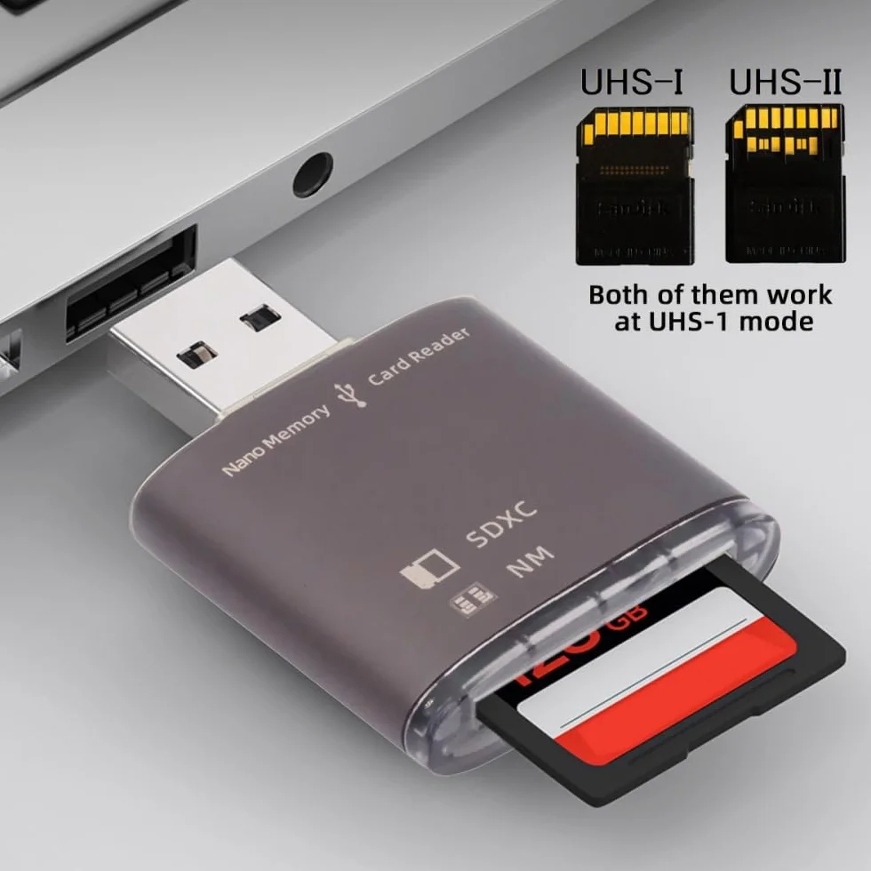 CY Karta USB 3.0 do NM Nano karta pamięci i czytnik kart SD Writerfor Mate Seial telefon i aparat i laptop