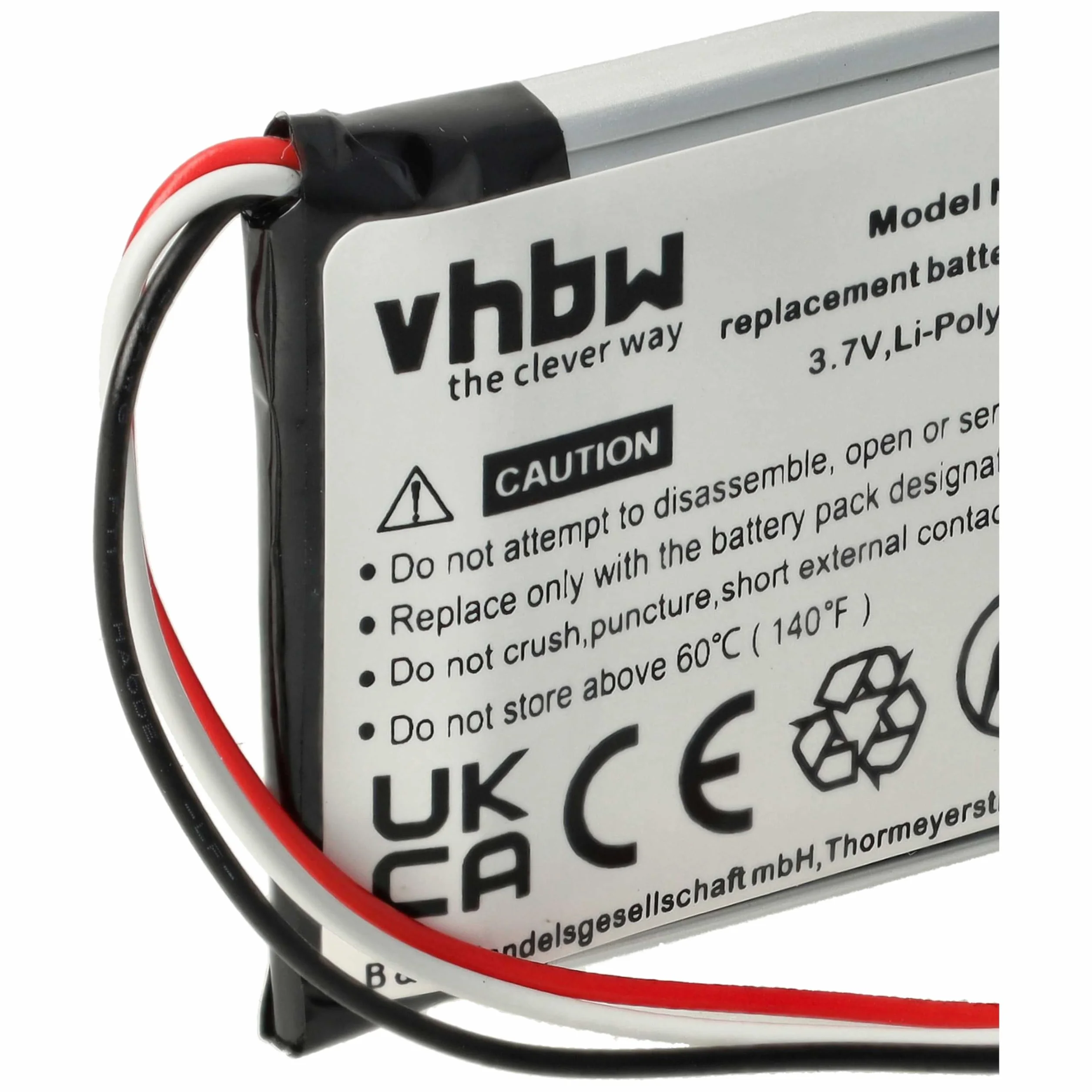 Bateria LI-ION (1400 mAh) nadaje się do VDO Dayton, PN1000, PN2050, PN 1000 2050 zamiennik HYB8030450L1401S1MPX
