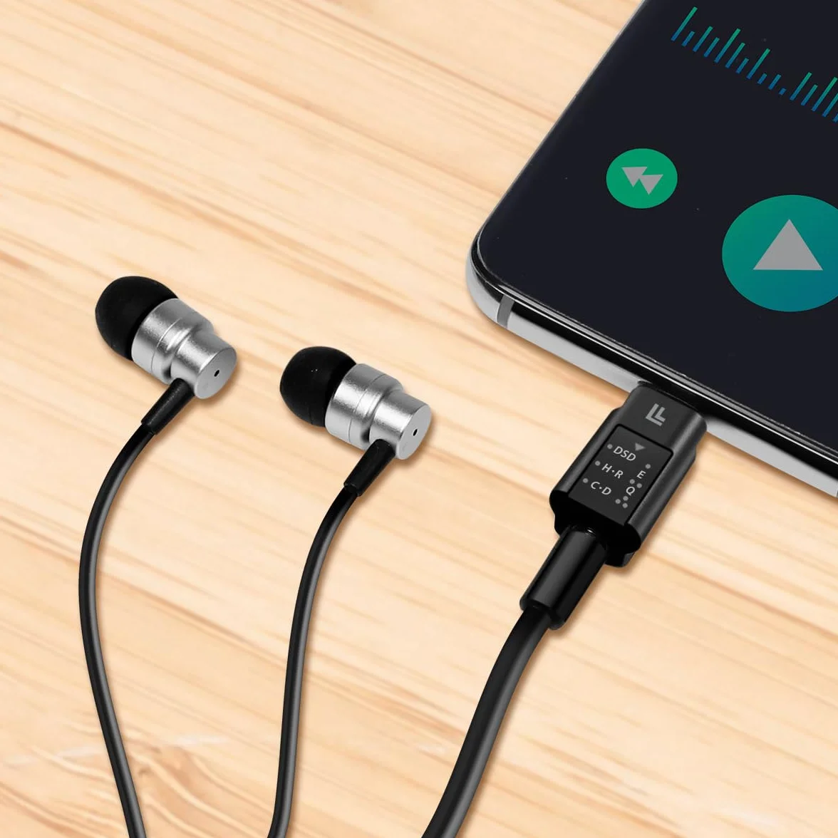 LogiLink UA0424 - DAC adapter audio do smartfonów/tabletów/notebooków, USB-C (wtyczka) do 3,5 mm (gniazdo), np. do podłączenia słuchawek z wtyczką 3,5 mm do telefonów komórkowych