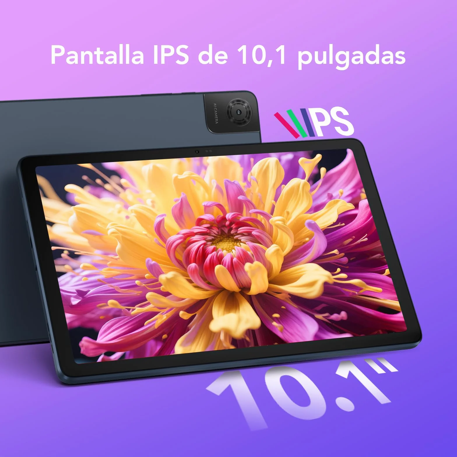 TCL Tablet Tab 10 Gen 4, wyświetlacz IPS 10,1", 4 GB + 128 GB, bateria 6000 mAh z szybkim ładowaniem 18 W, IP54