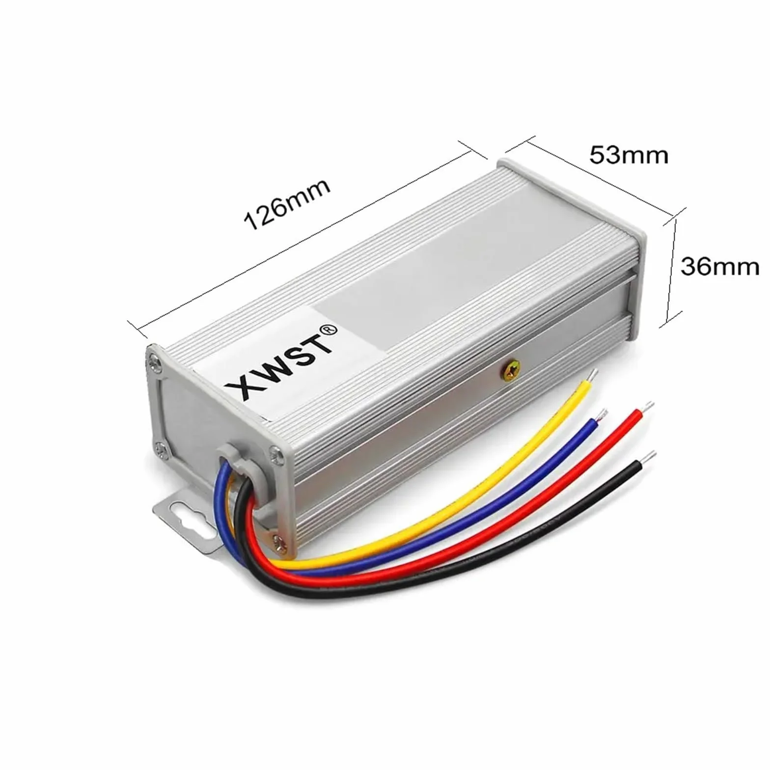 Izolowany moduł konwerter DC DC 42-90v 48v 60v 72v 90v do 24v Step Down Buck Converter 1A -21A zasilacz (kolor: 1.5A, rozmiar: 42-90V_24V)
