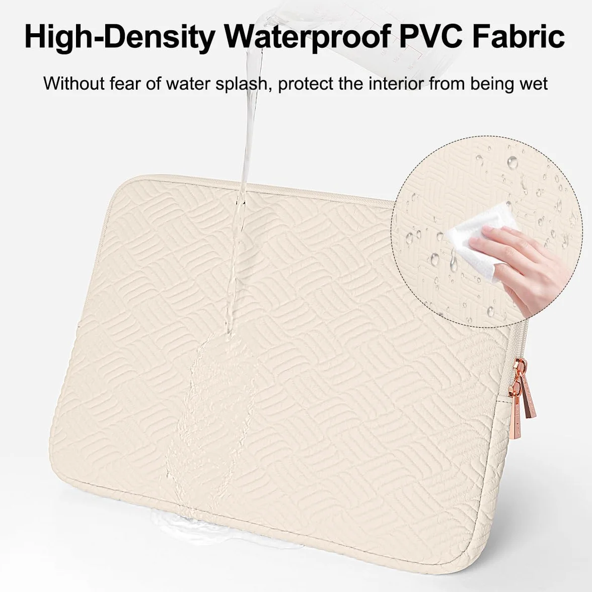 ARVOK Pokrowiec na laptopa 13 13,3 14 cala, do MacBooka Air 33.0 cm, MacBook Pro 33.0 cm, MacBook Pro 14, HP Chromebook 33.0 cm, wodoodporny skórzany futerał do HP/Dell/Lenovo/Asus/Acer/Samsung z etui