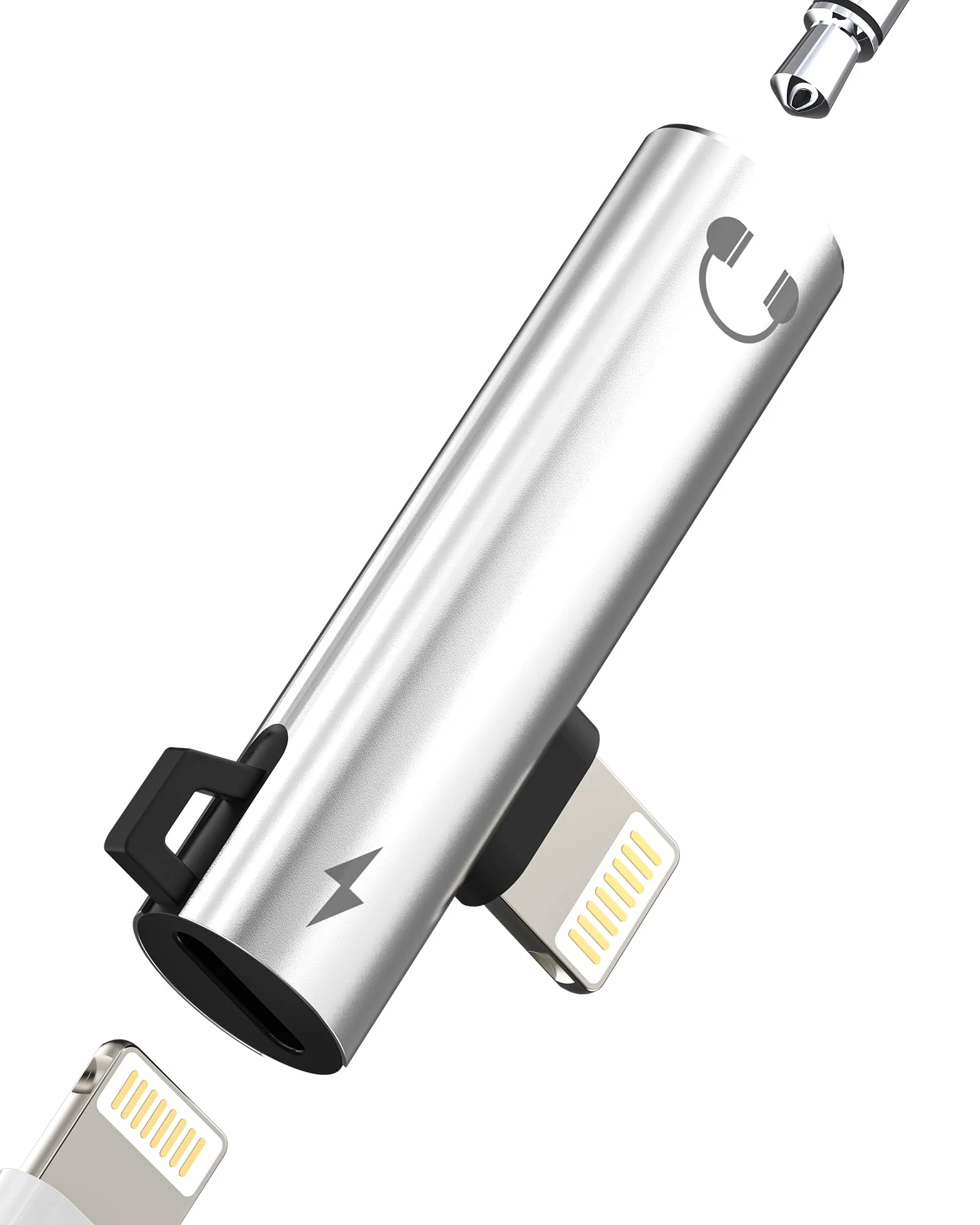 Adapter Lightning na 3,5 mm jack 2 w 1 do iPhone 14/13 Pro Max Apple MFi