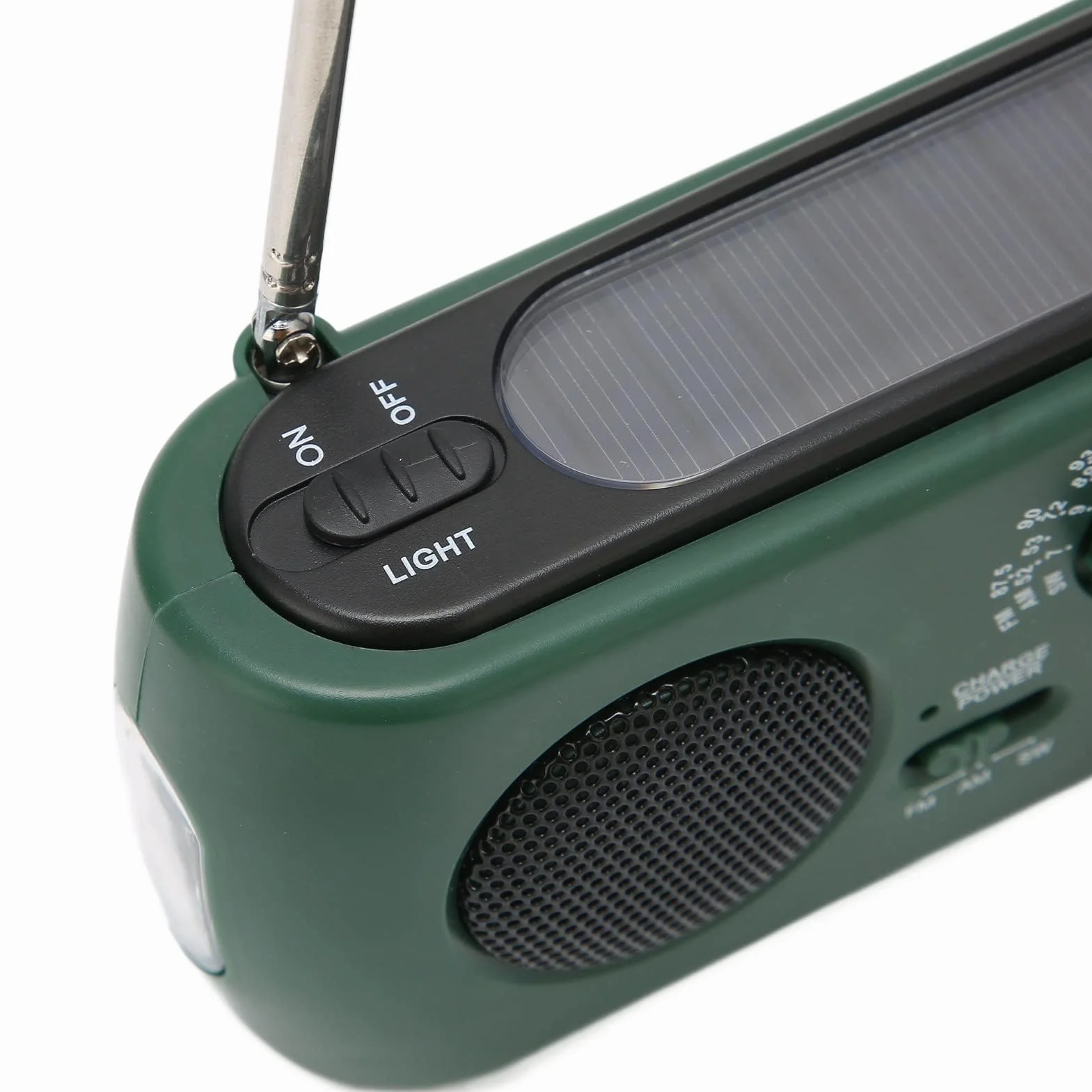 Ejoyous Radio Korbowe z latarką słoneczną i LED, Awaryjne Radio Przenośne z Ręcznie korbą W/FM/SW, Korba Słoneczna, Wetterradio