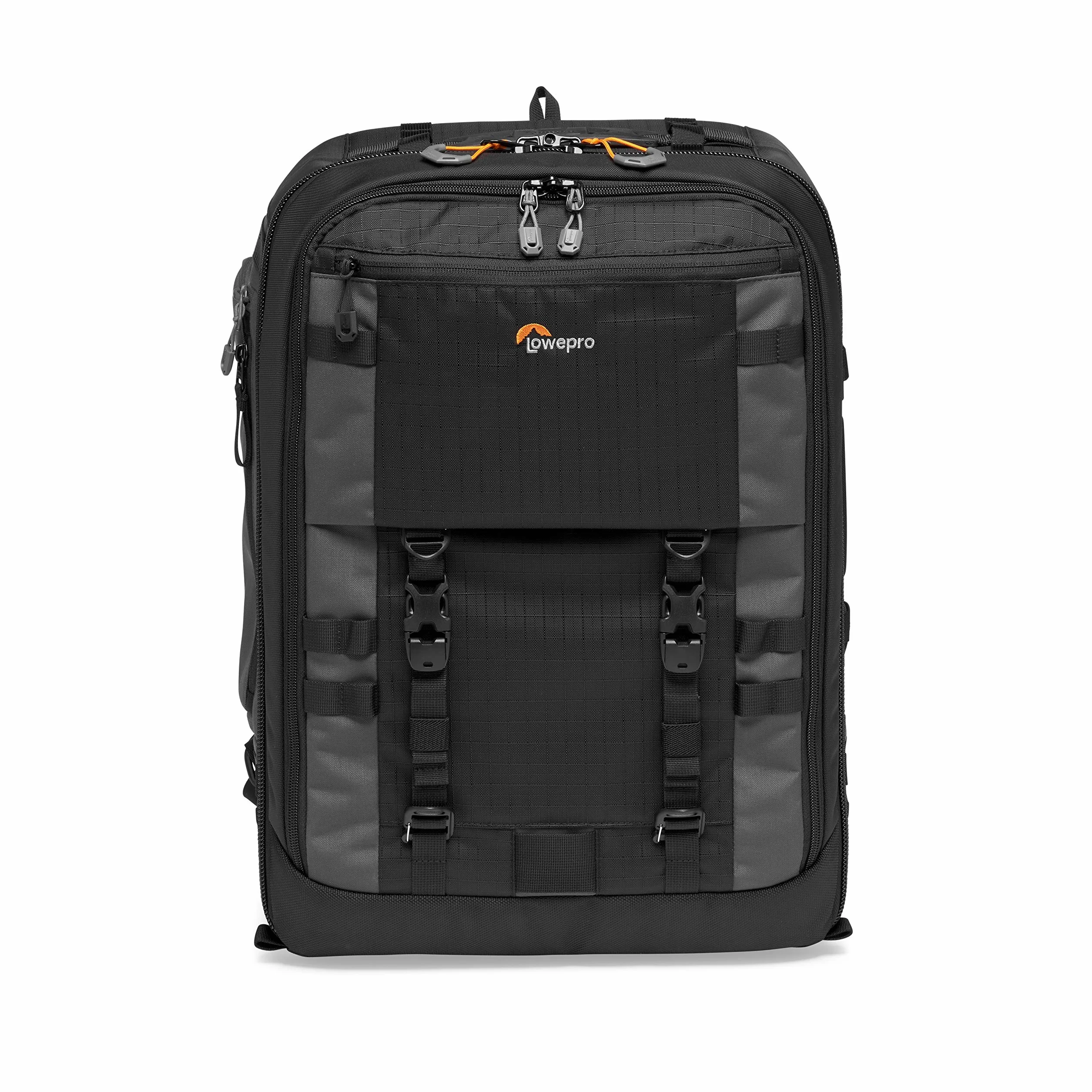Lowepro Pro Trekker BP 450 AW II, torba na aparat zewnętrzny, plecak na aparat z tkaniny z recyklingu, pasuje do laptopa lub tabletu 15-calowego, przegrody MaxFit, odporna na warunki atmosferyczne,