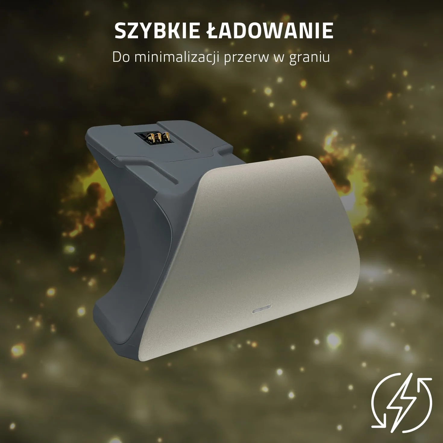 Razer Rc21-01751600-R3M1 RC21-01751600-R3M1 Ładowarka, Beżowy, ‎50 x 50 x 28 cm; 400 g