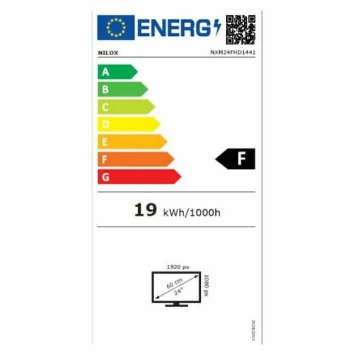 Nilox NXM24FHD1441 24" LED FullHD 165Hz G-Sync Kompatybilny