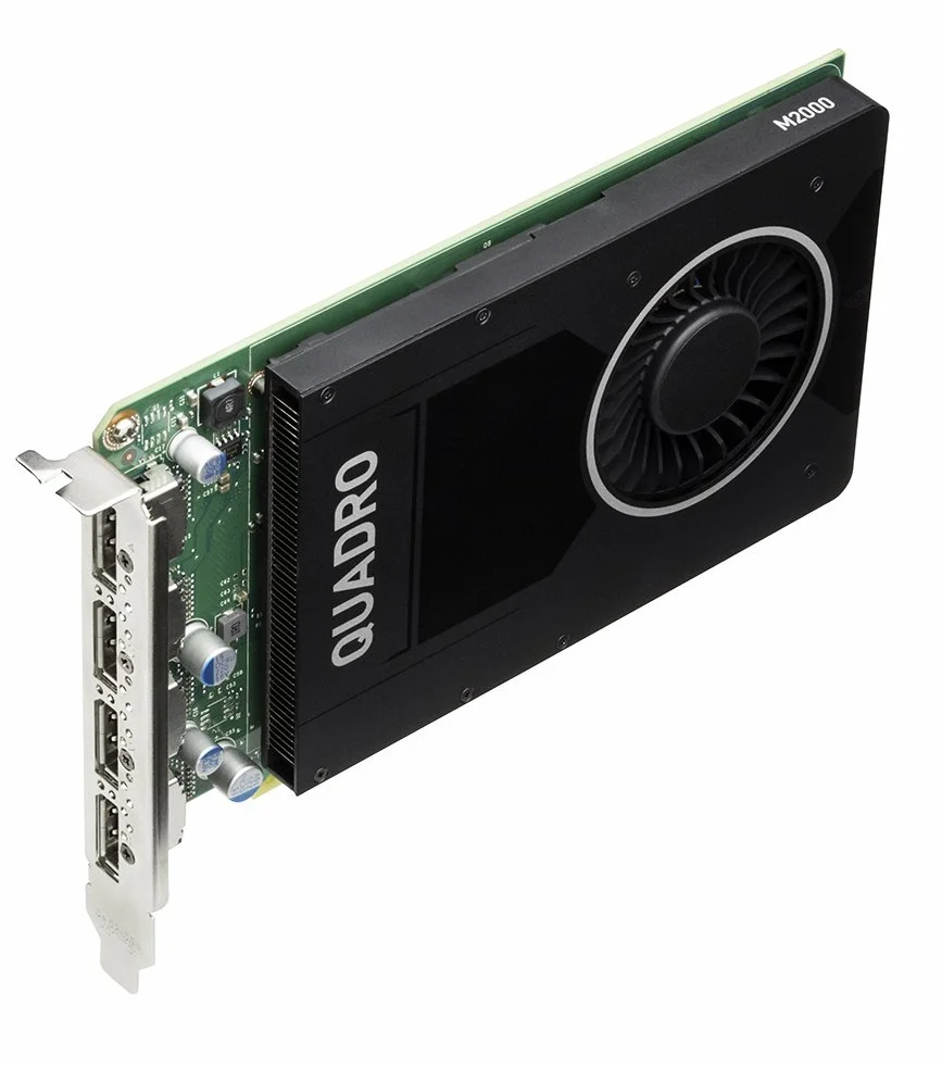 PNY Nvidia Quadro M2000 4 GB GDDR5 profesjonalna karta graficzna – 768 rdzeni, 128 bitów, pojedyncze gniazdo, pełna wysokość, 75 W, PCIe 3.0 x16, 4X DisplayPort 1.2 (odnowiona)