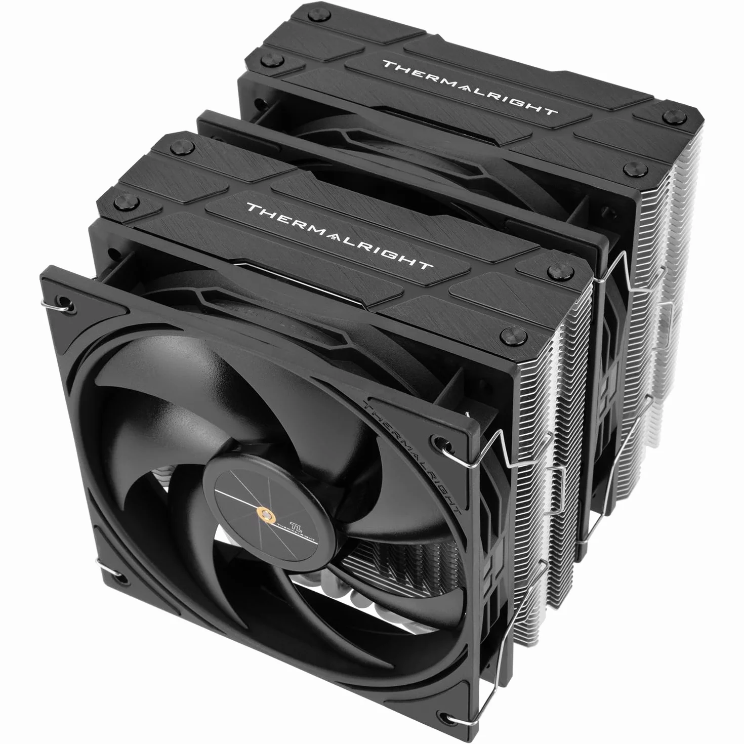 Thermalright Peerless Assassin 120 Black V3 CPU chłodnica powietrzna, chłodnica z 6 rurkami cieplnymi z dwoma wentylatorami TL-P12 PWM, Top Cover Design, dla AM4/AM5, Intel LGA 1851/1700/115X/1200