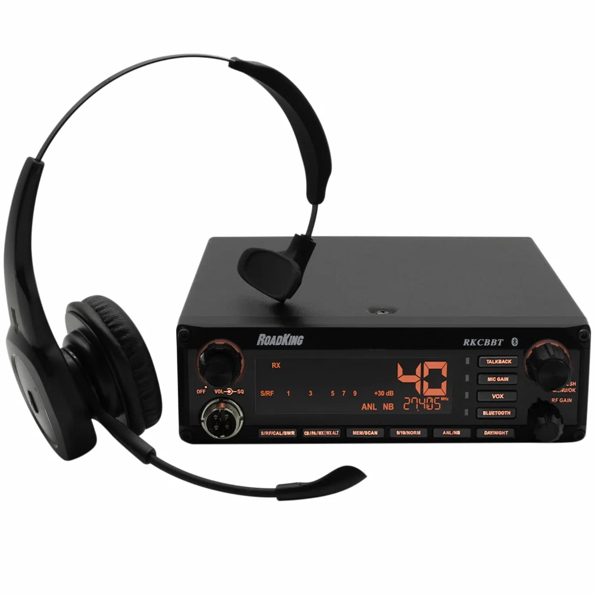 RoadKing RKCBBT radio CB aktywowane głosem