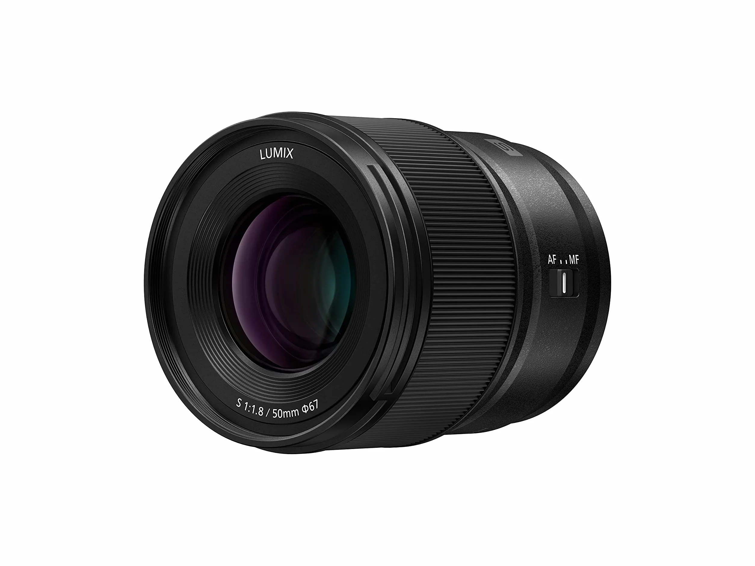 Panasonic S-S50 standardowy obiektyw stałoogniskowy (50mm, F1.8, pełna klatka FF, mocowanie L-Mount, odporny na kurz, mróz i zachlapanie), czarny