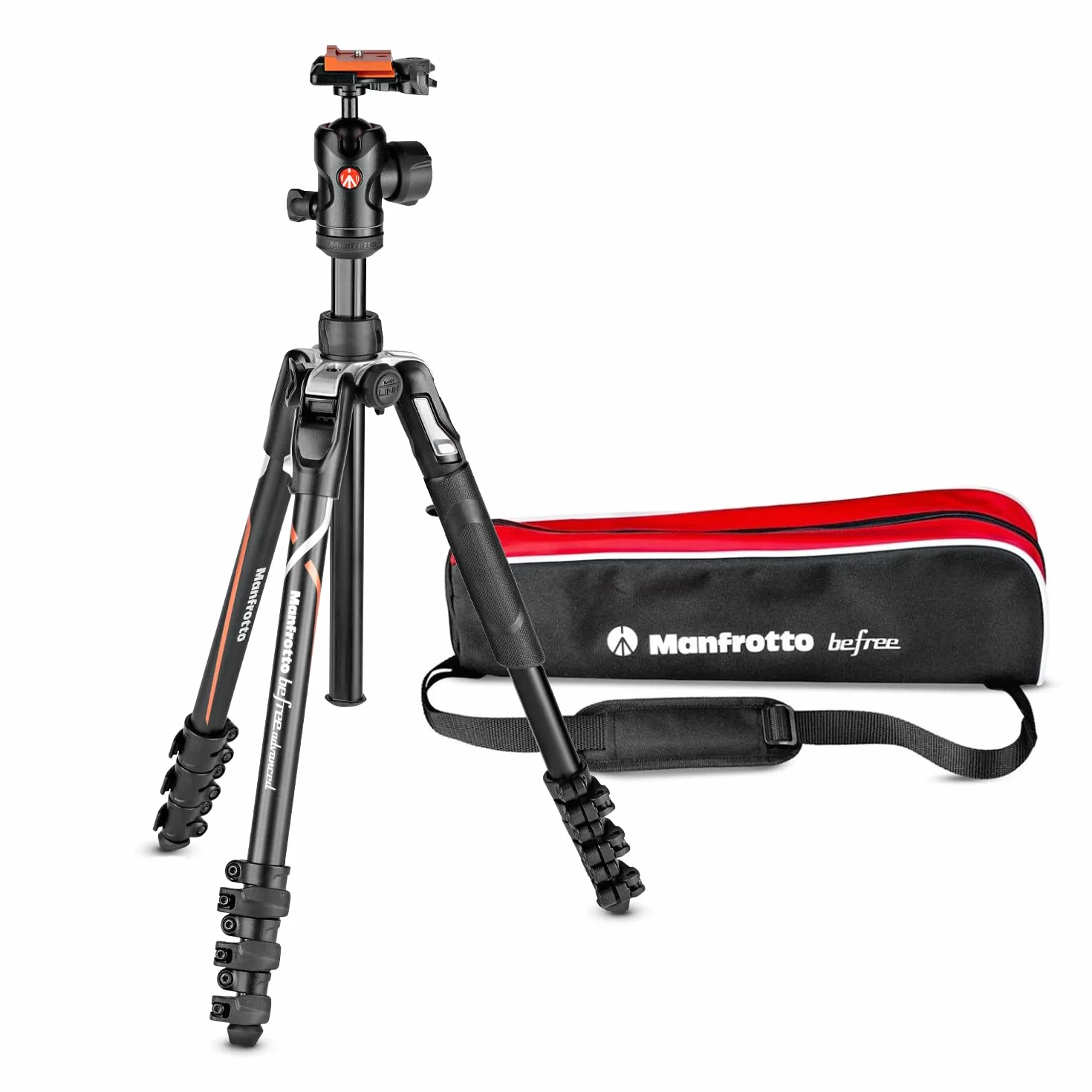 Manfrotto Befree Advanced Special Edition aluminiowy statyw podróżny z centralną kulą 494 do aparatów Sony Alpha
