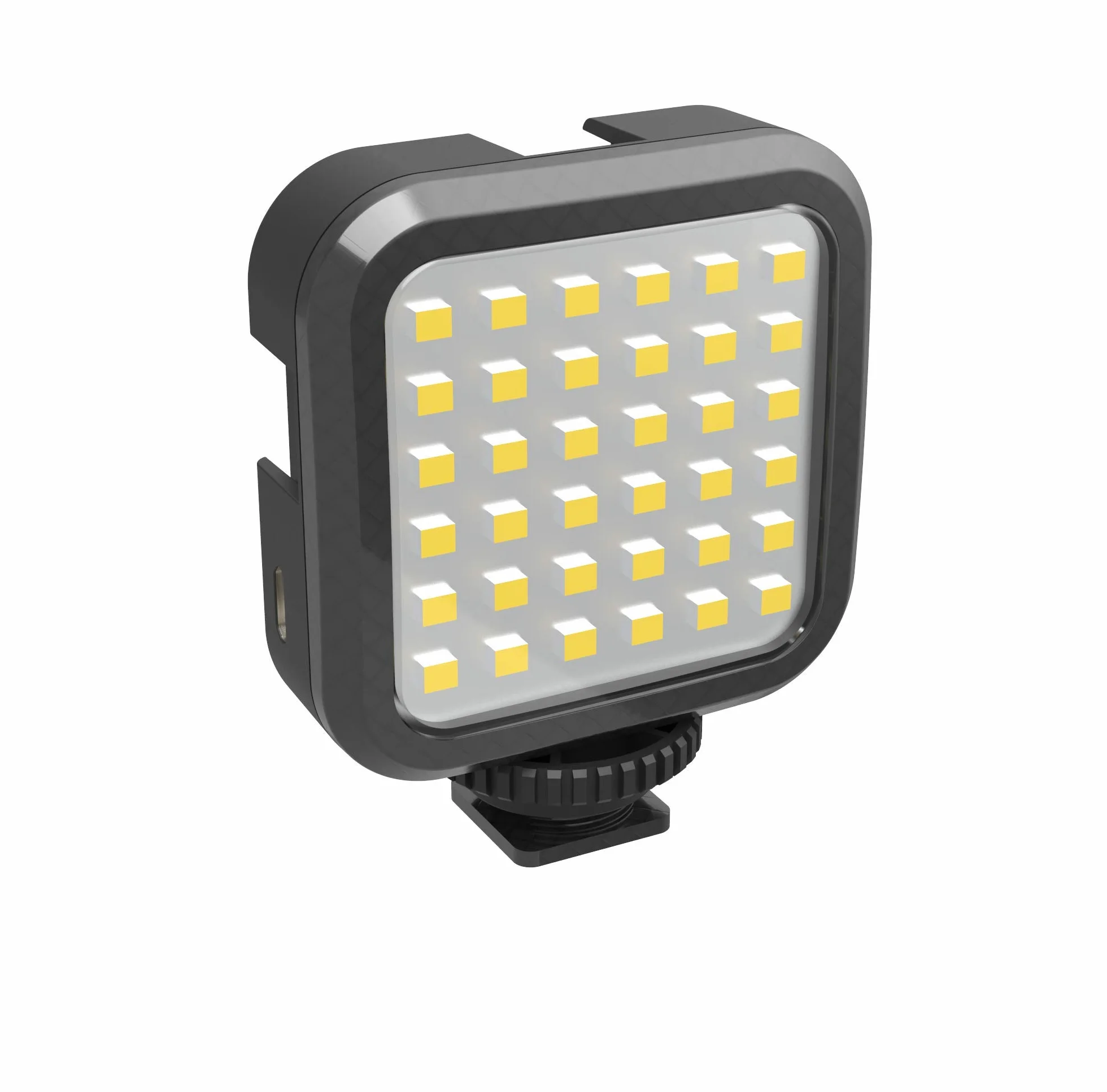 DigiPower Like ME Vlogging Kit - kompatybilny ze smartfonami i aparatami, w tym mikrofonem, światłem 36 LED i statywem DPS-VLG2K