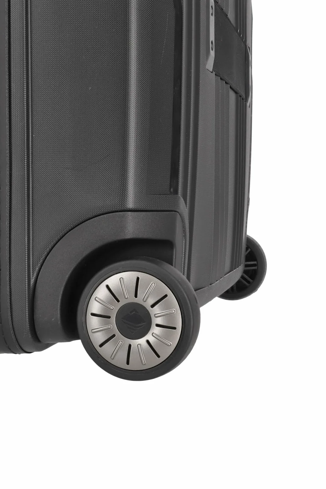 Travelite Elvaa walizka na laptopa z twardą obudową na 2 kółka, 44 cm, czarny, Laptop Trolley 44 cm, Twarda obudowa na laptopa z 2 kółkami