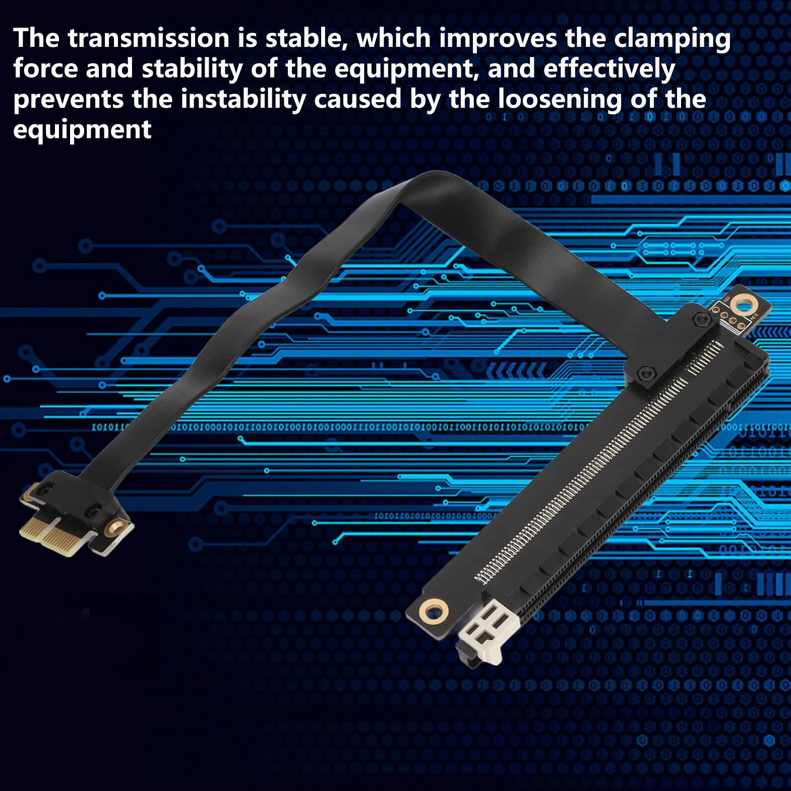 Przedłużacz PCIe 32 Gb/s 20 cm Czarny
