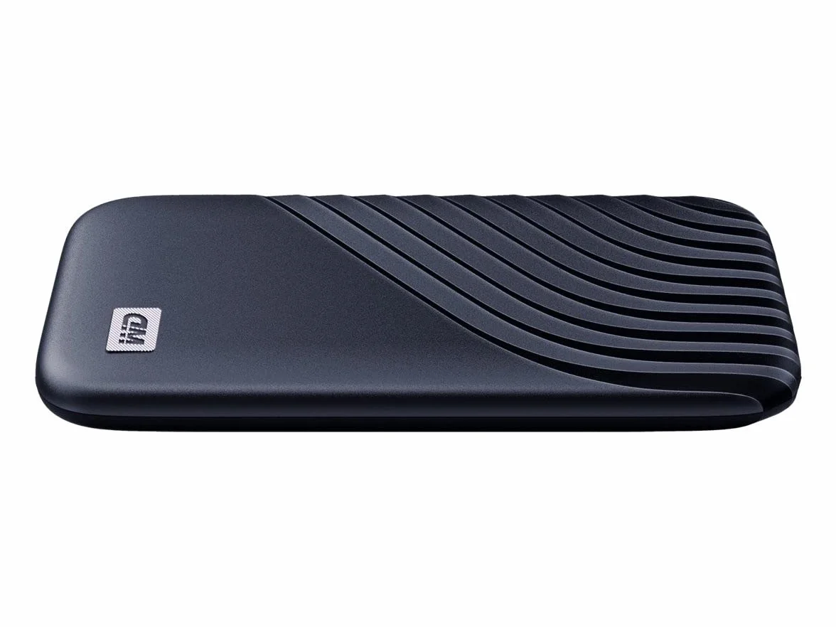 WD 2TB My Passport SSD Portable SSD USB-C, USB 3.2 Gen 2 External NVMe Solid State Drive up to 1050 MB/s 2-meters drop resistance, Works with PC, Xbox, PlayStation - Midnight Blue