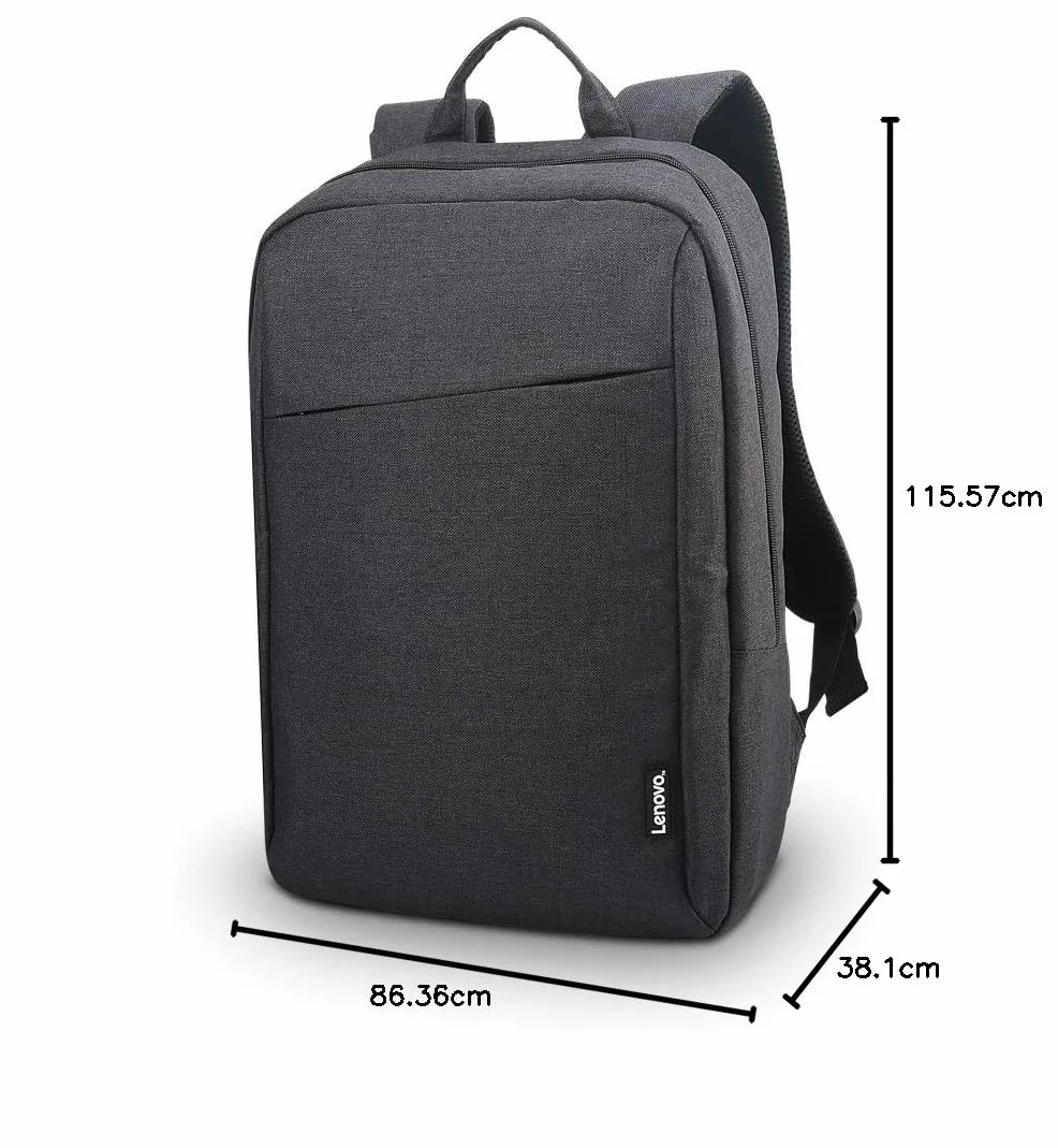 Lenovo Plecak B210 do laptopów o przekątnej 15,6 cala, lekki i wodoodporny plecak - czarny