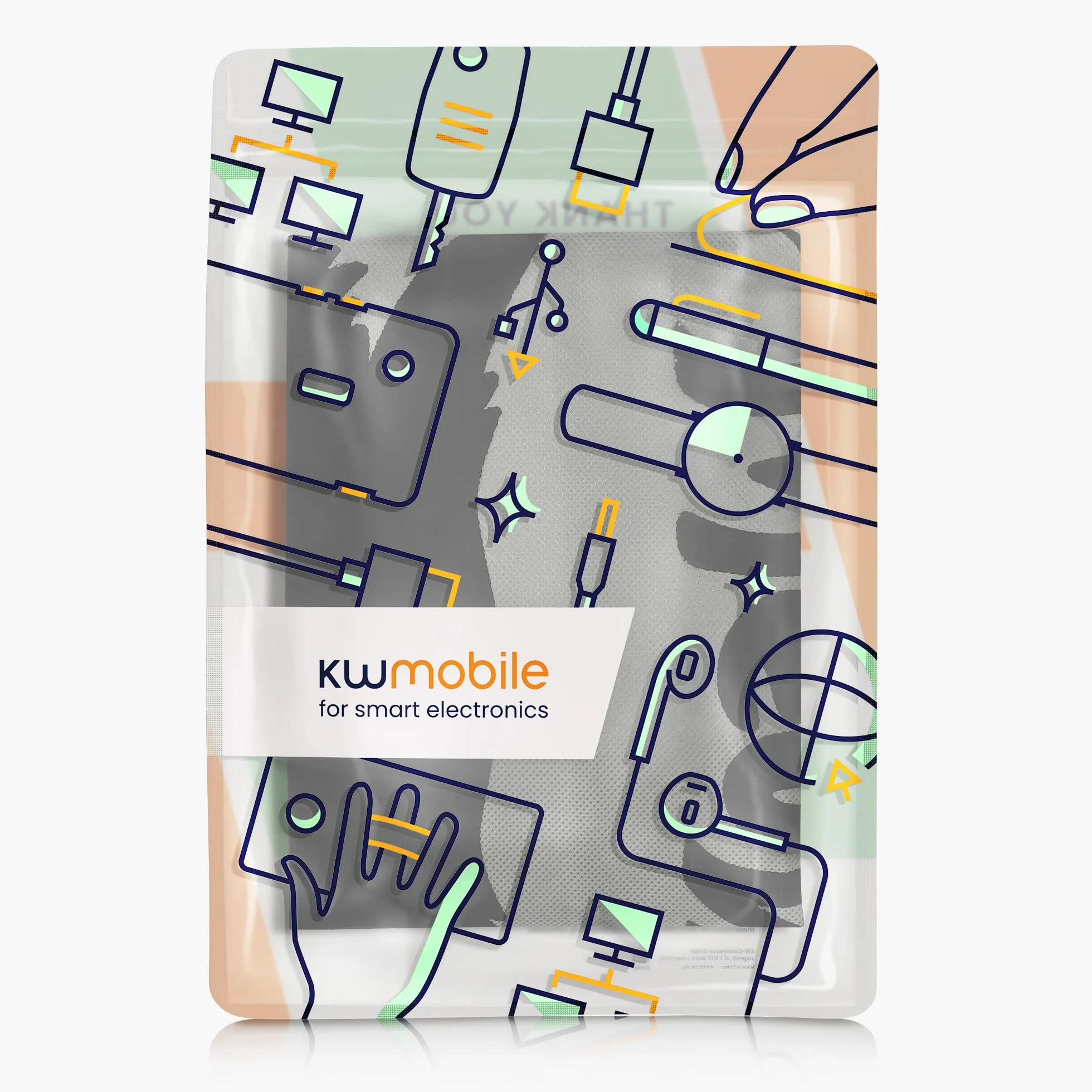 kwmobile Etui na monitor 20-22" - PC ekran ochronny do monitora 20-22" - pokrowiec na komputer
