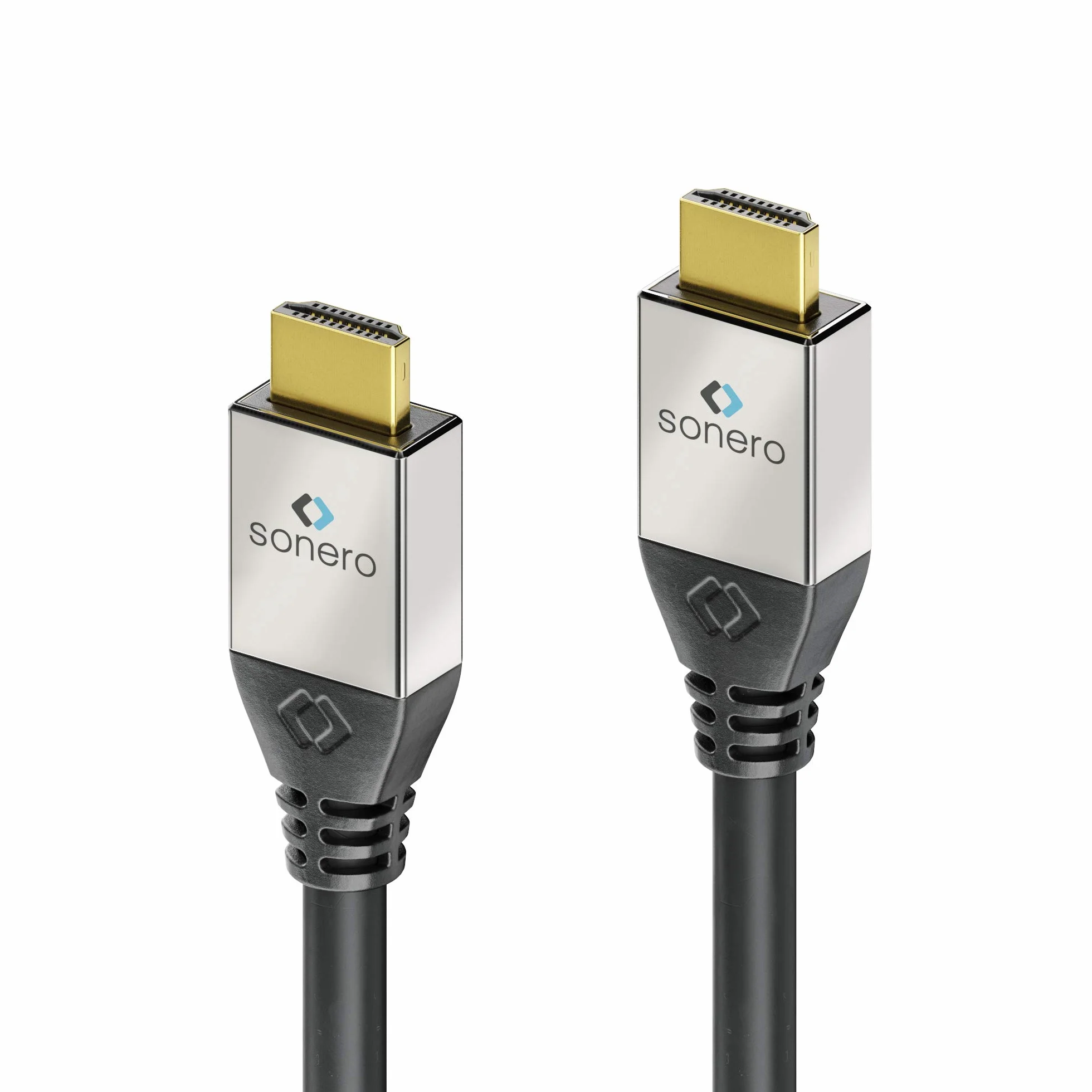 Sonero Premium Active High Speed HDMI kabel z Ethernet, 10 m, UltraHD / 4K / 60 Hz, 18 Gbps, czarny