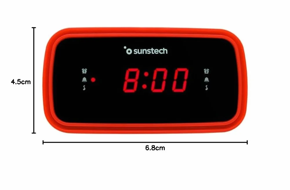 Sunstech Radio z budzikiem z radiem FM