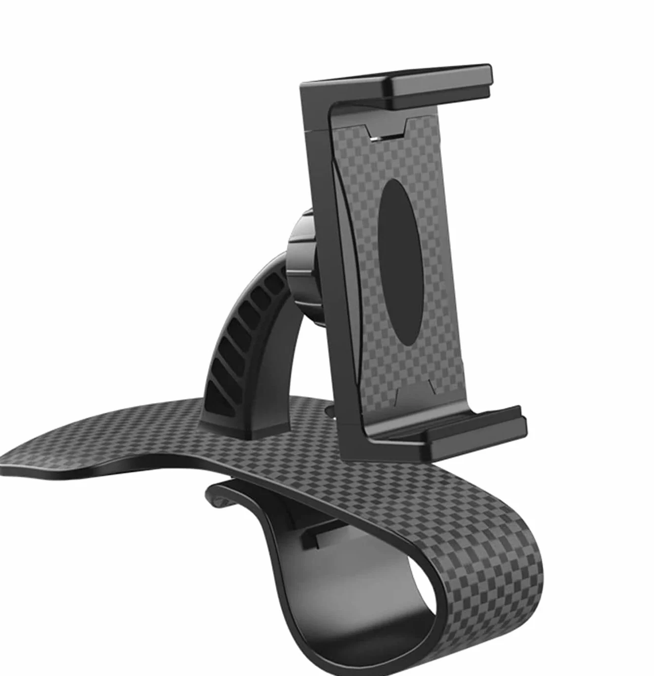 Uchwyt Telefon Uchwyt do deski rozdzielczej samochodu uchwyt na telefon stojak klip kołyskę uniwersalny komórkowy GPS wspornik klipsa obrotowy telefonu komórkowego Do Samochodu(Black- c)