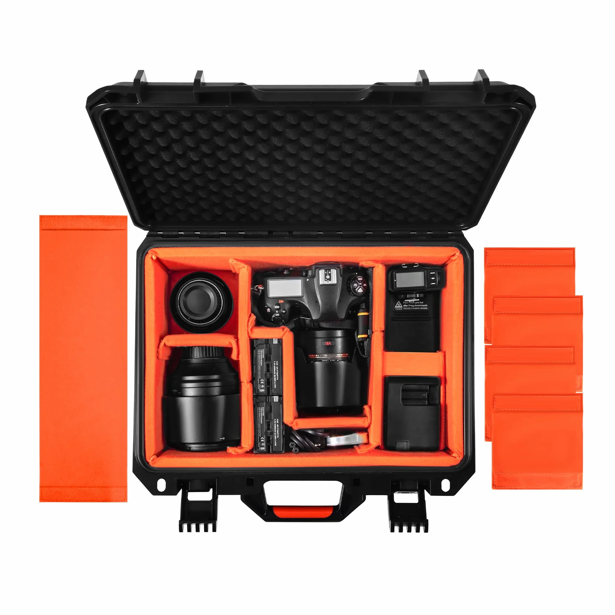 STARTRC VCR Twarde etui do aparatu DSLR SLR soczewki wodoodporne IP67 ochrona przed podróżą dzielniki dla DJI Mavic 4 Pro/Air Drones dla Gopro Hero 13 12 11 10 akcesoria (tylko etui) 16 x 12 x 7 cali