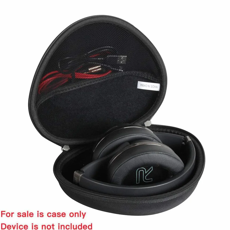 Hermitshell Twarde etui podróżne do słuchawek Bluetooth DOQAUS (tylko etui) (czarne)