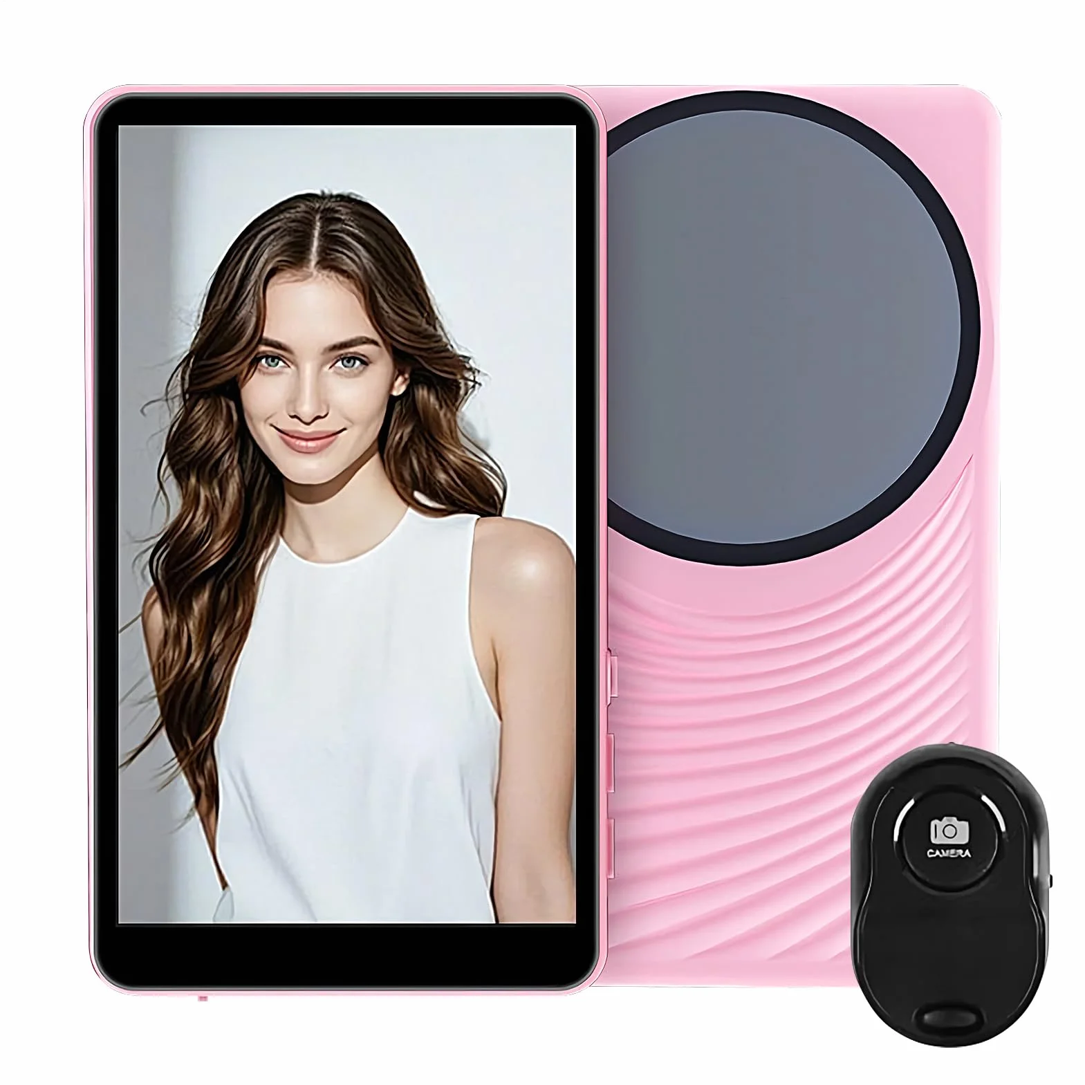 Monitor do Selfie do Tworzenia Vlogów Bezprzewodowy Monitor do Selfie z | Przenośne Akcesoria do Smartfonów do Nagrywania Wideo, Robienia Zdjęć, Streamingu na Żywo i Tworzenia Vlogów