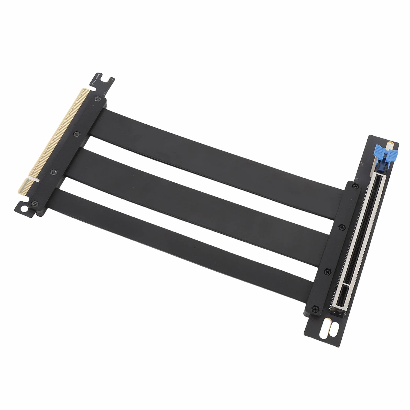 Kabel Riser PCIe 5.0 X16, 128 Gb/s Ekranowany, Wstecznie Kompatybilny z RTX 4090 Ti, Kabel Przedłużający GPU Plug and Play do Obudowy Komputera, Serwera ITX, Zestawy Komputerowe
