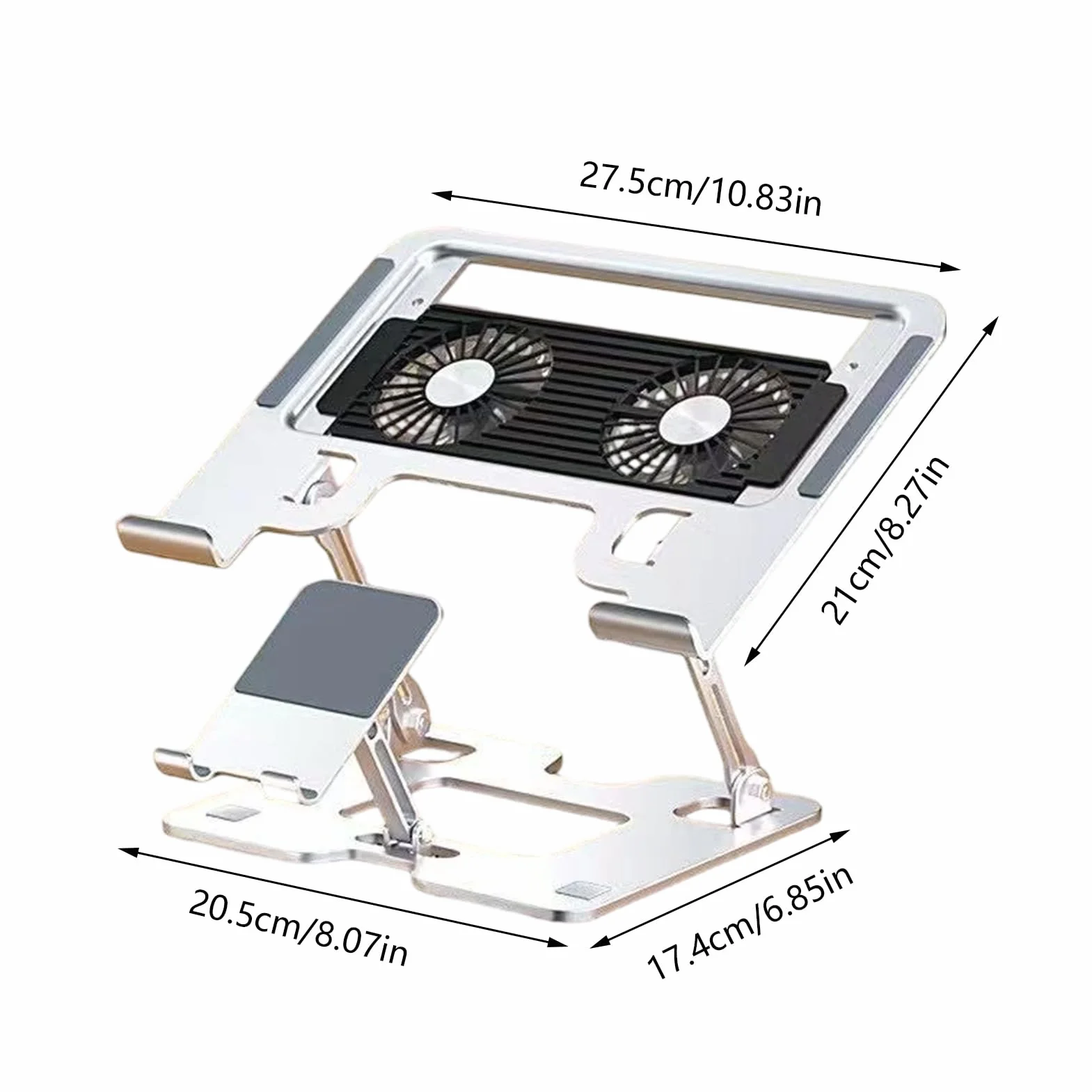 Podstawka pod laptop 5 Pozycji Regulacji Wysokości Chłodząca Podstawka Na