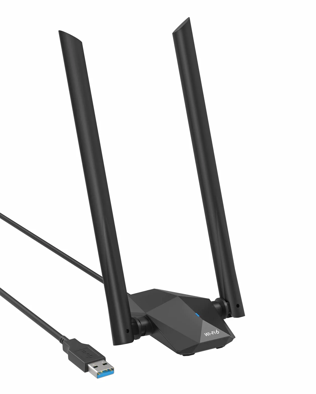 BrosTrend AX1800 USB WiFi 6, kompatybilny z systemem Linux, adapter WiFi Linux dla komputerów PC i Raspberry Pi 2+, obsługuje systemy Ubuntu, Mint, Debian, Kubuntu, Mate, Zorin, Windows 11/10 itp.