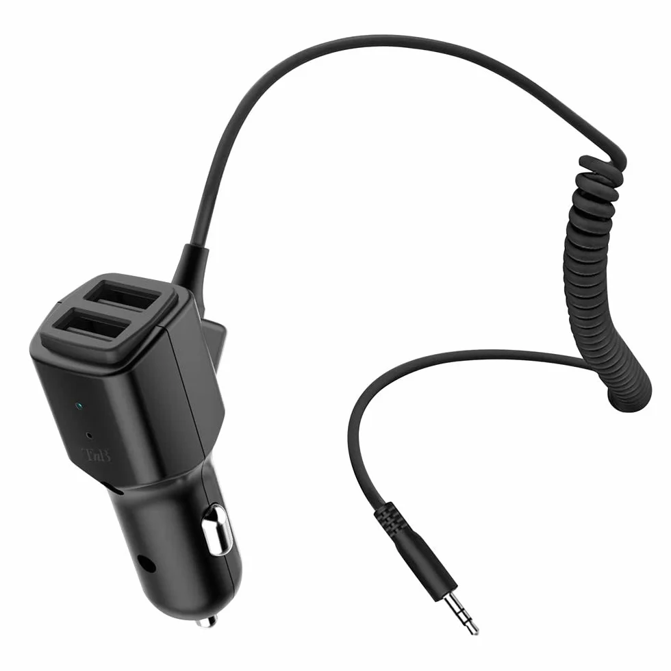 Tnb - Ładowarka samochodowa z odbiornikiem Bluetooth - T'nB